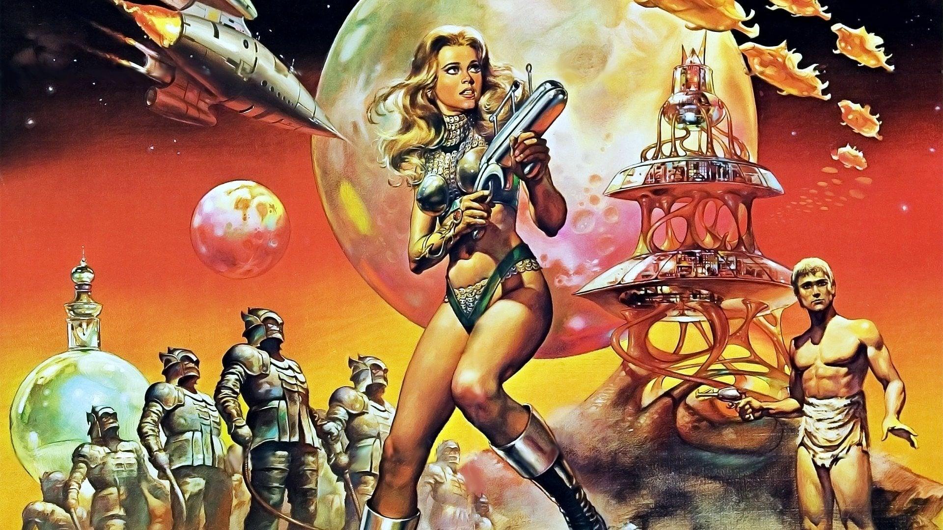 Backdrop for Barbarella