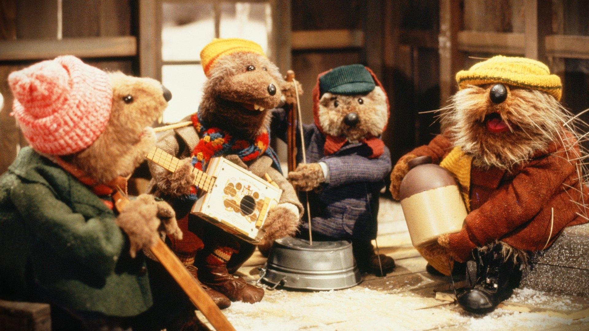 Backdrop for Emmet Otter's Jug-Band Christmas