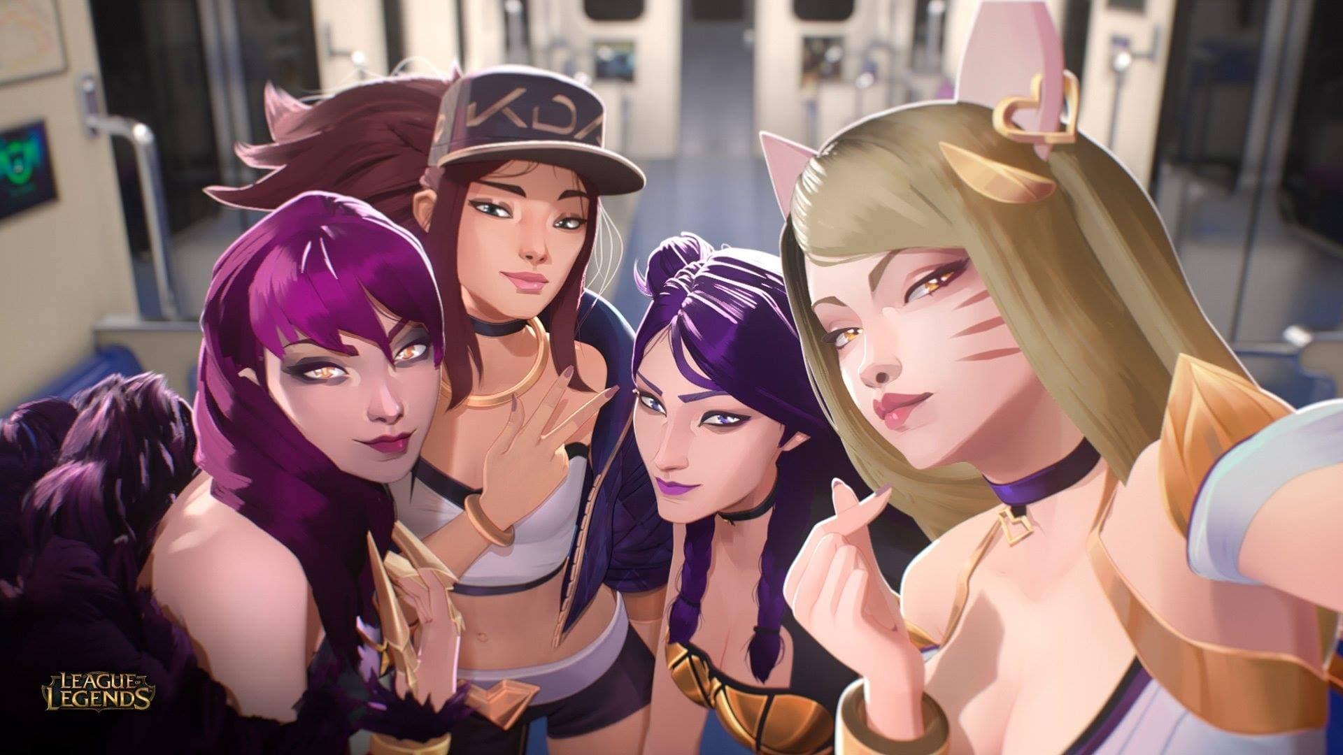 Backdrop for From League of Legends to K-Pop Sensations: The K/DA Story