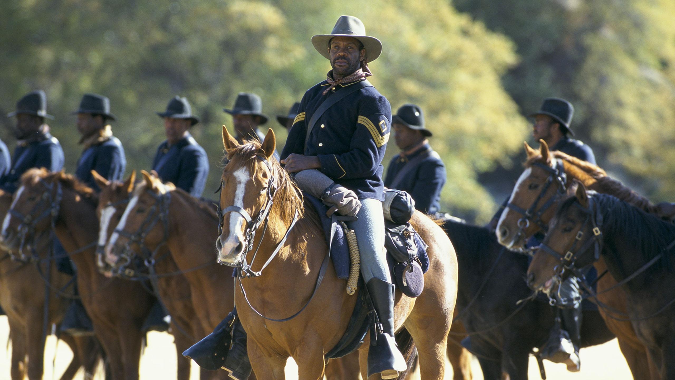 Backdrop for Buffalo Soldiers