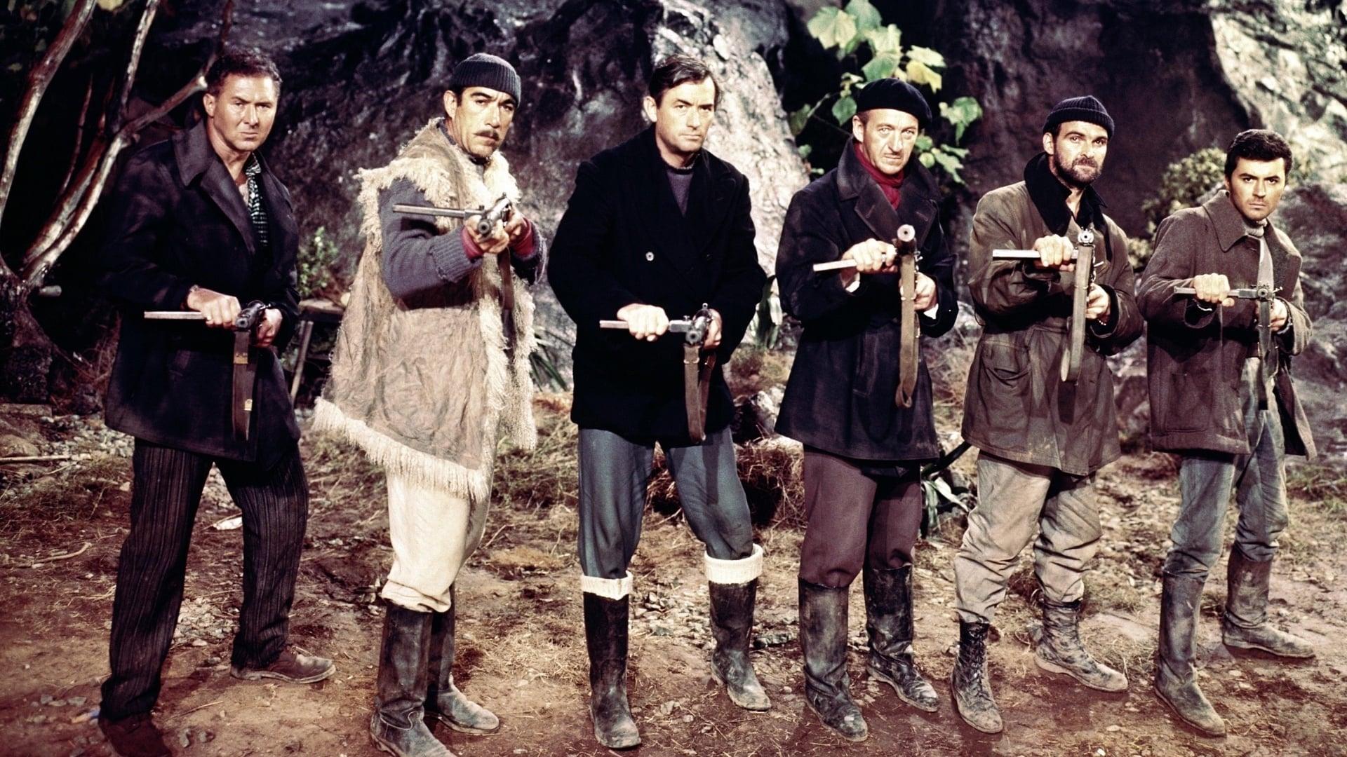 Backdrop for The Guns of Navarone