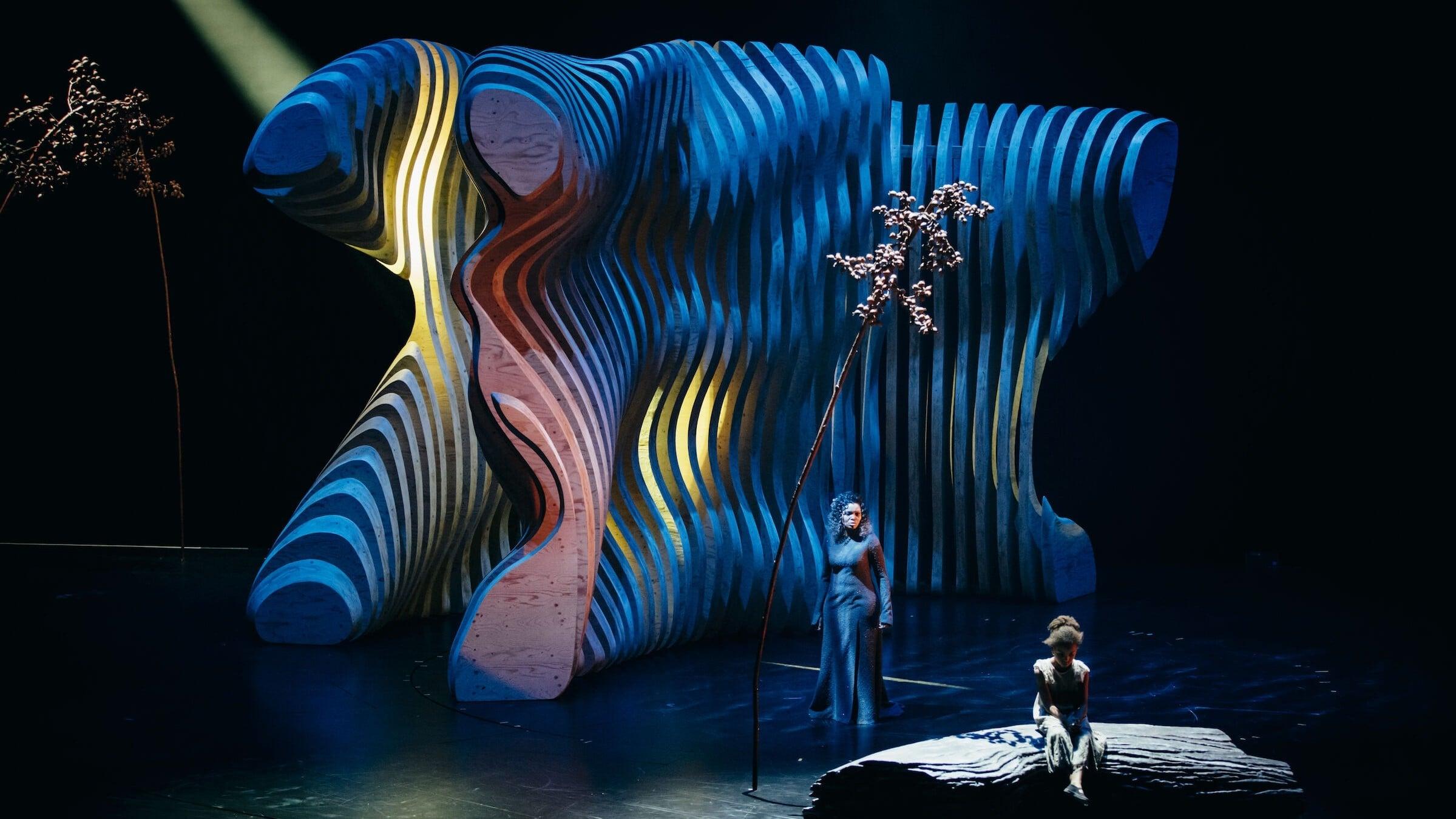 Backdrop for Rusalka - Opera Ballet Vlaanderen