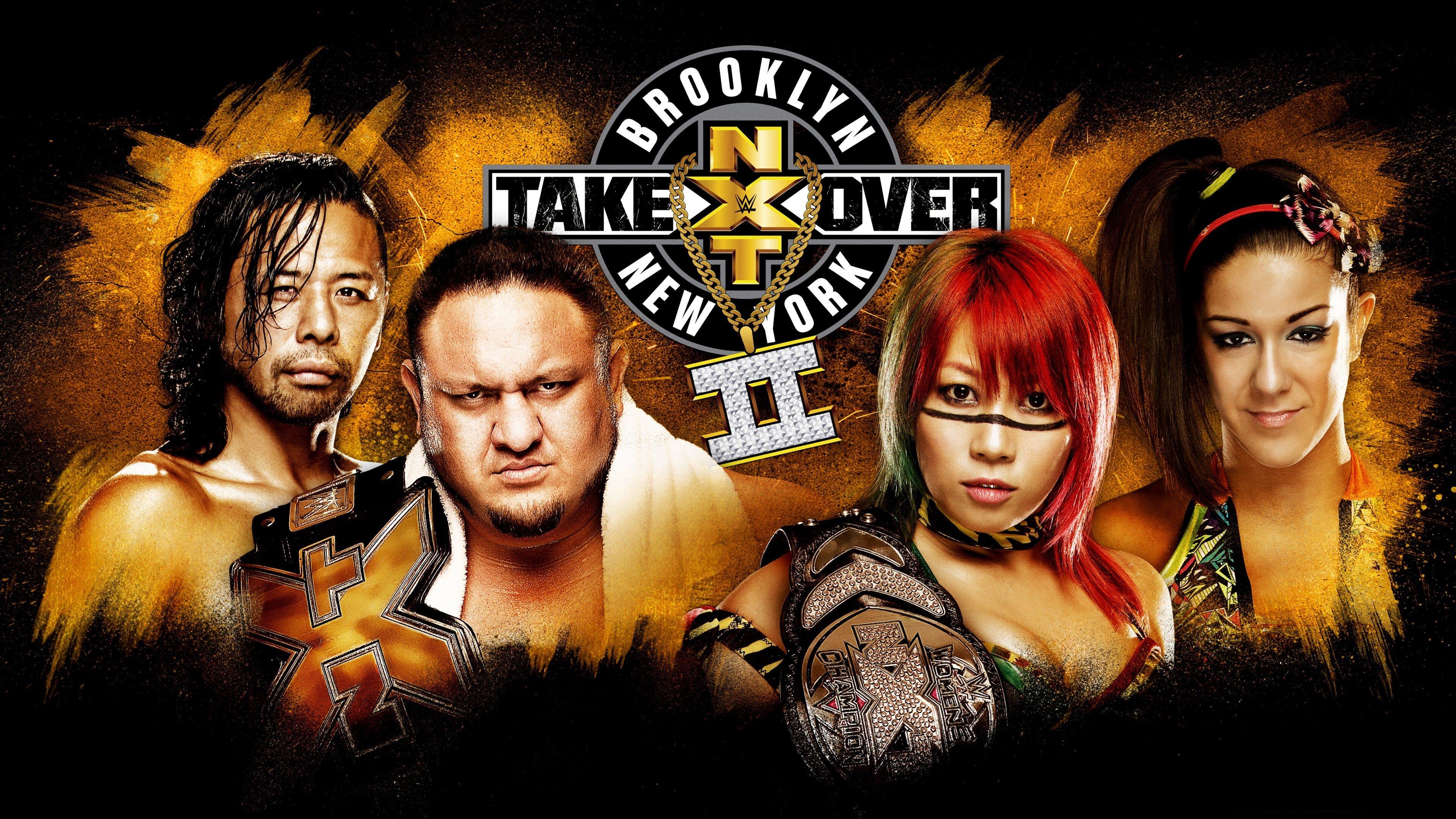 Backdrop for NXT Takeover: Brooklyn II