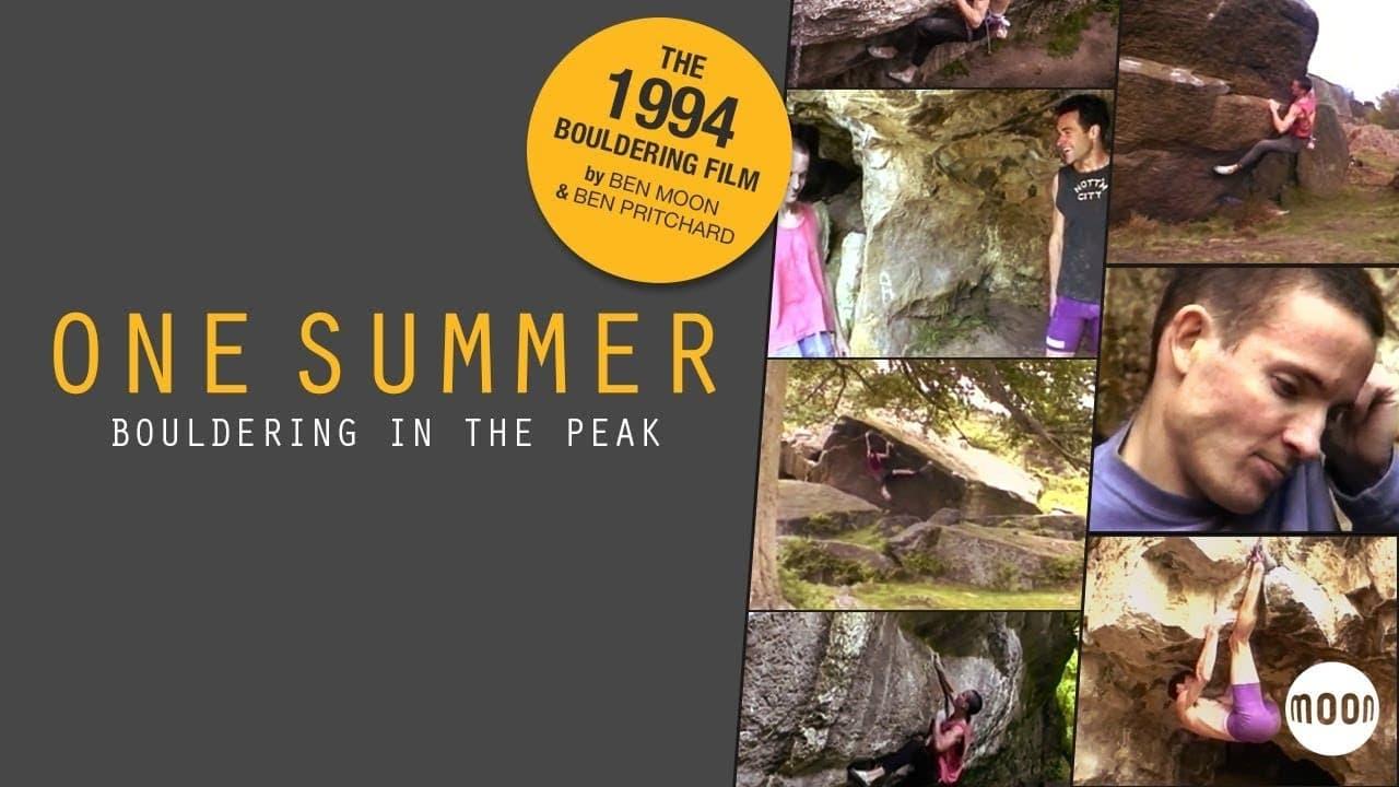 Backdrop for One Summer: Bouldering in the Peak