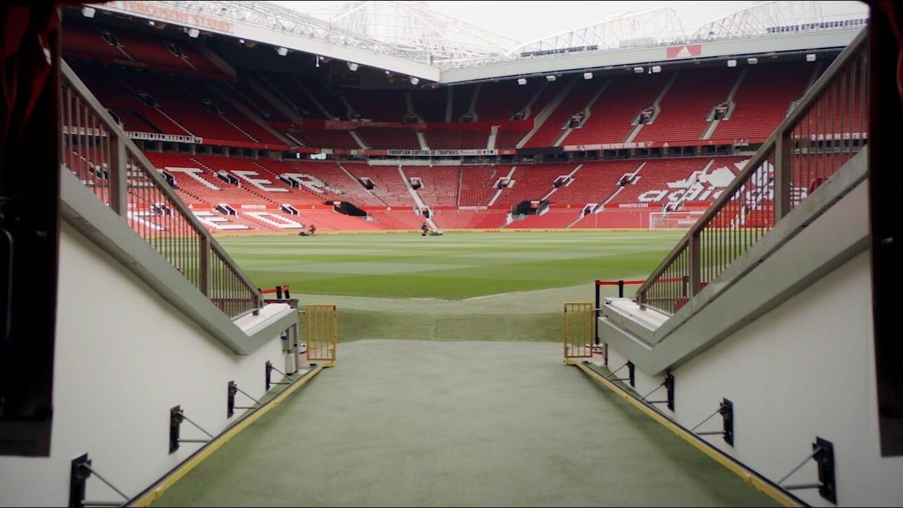 Backdrop for The Fabric of Football: Manchester United