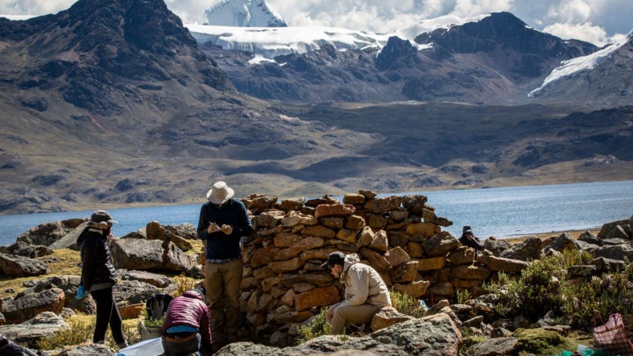 Backdrop for Lost Temple of The Inca