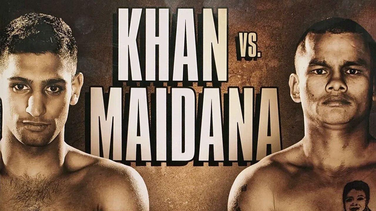 Backdrop for Amir Khan vs. Marcos Maidana