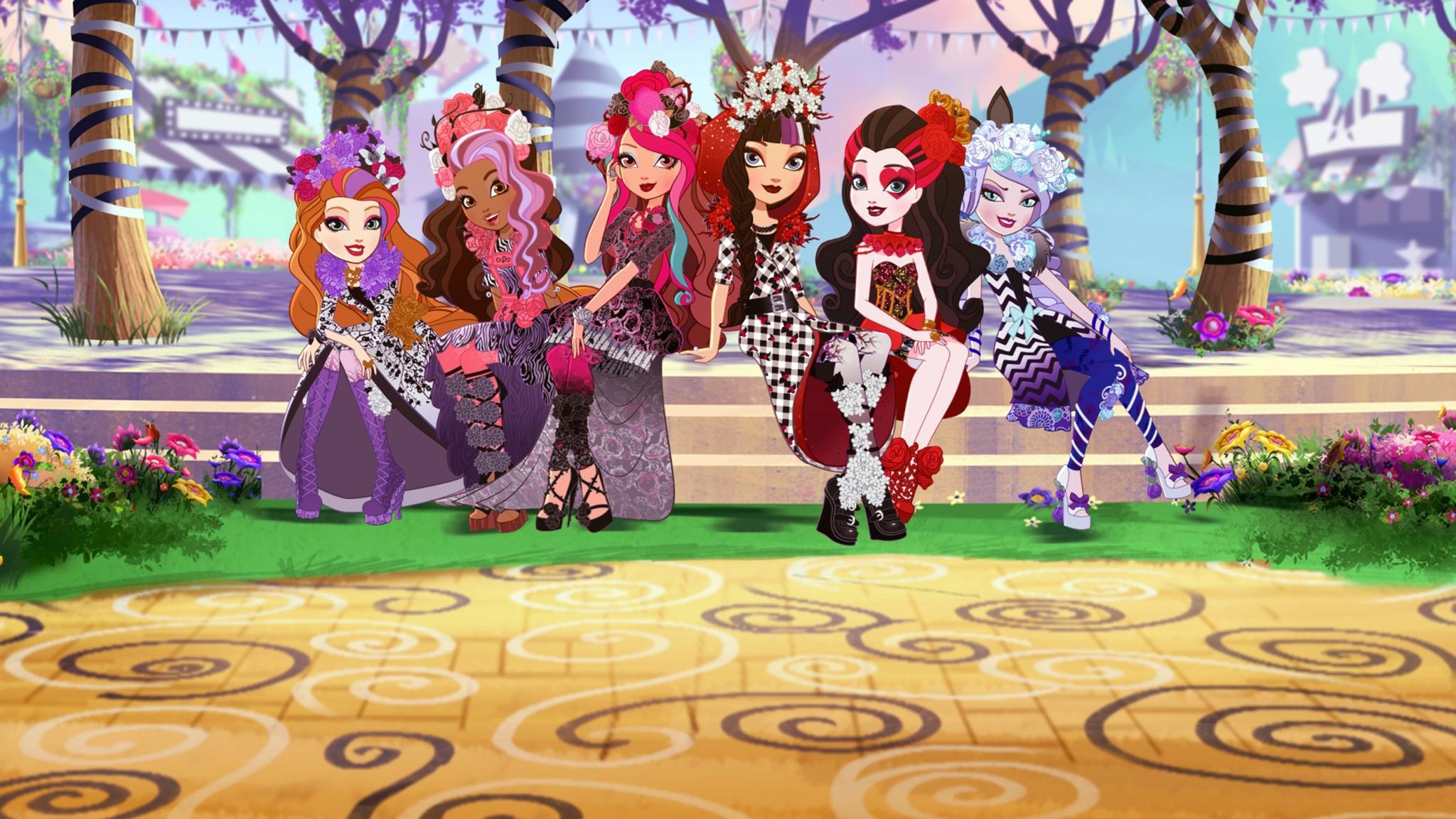 Backdrop for Ever After High: Spring Unsprung