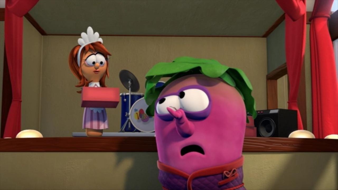 Backdrop for VeggieTales: Beauty and the Beet