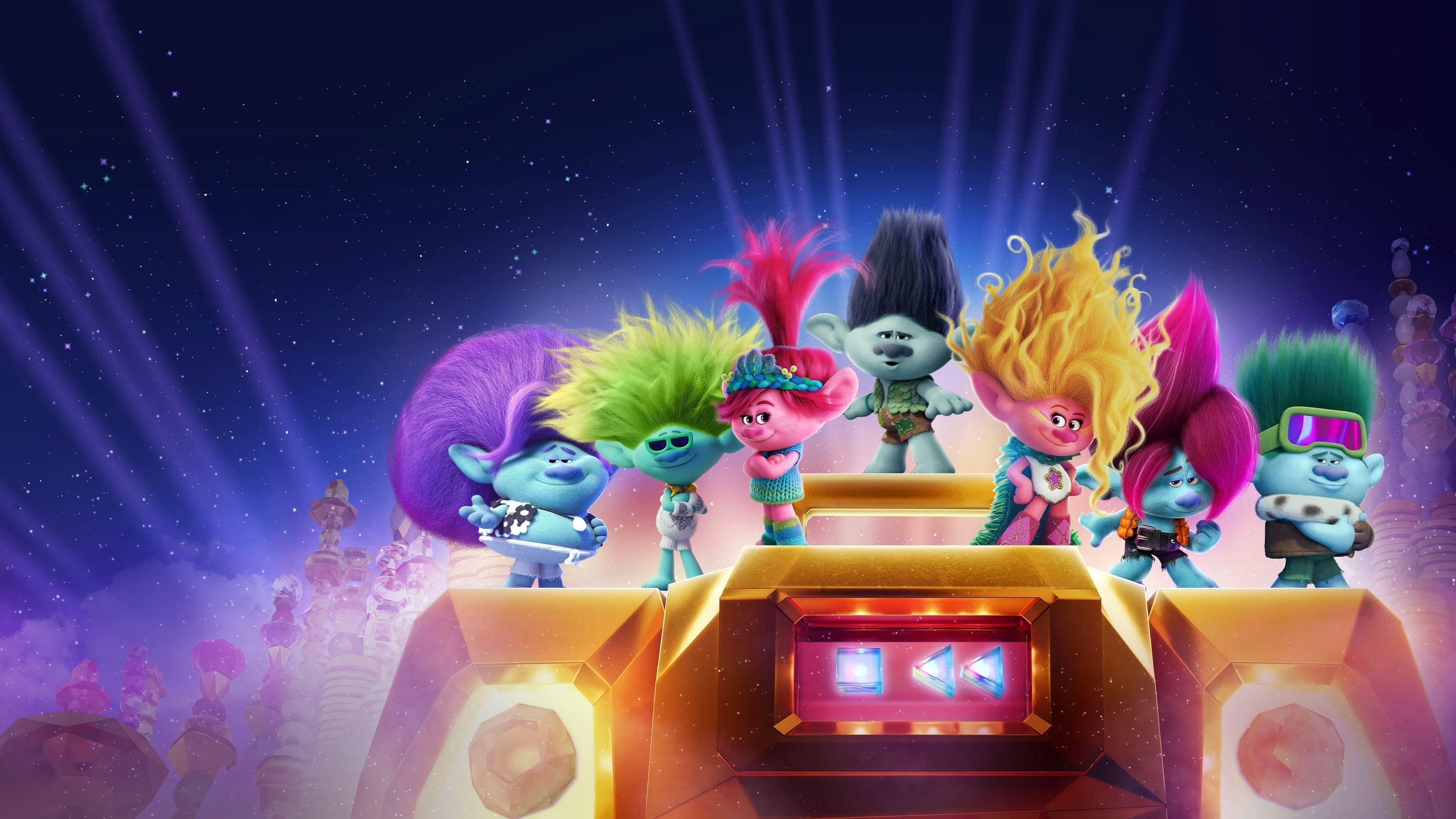 Backdrop for Trolls Band Together