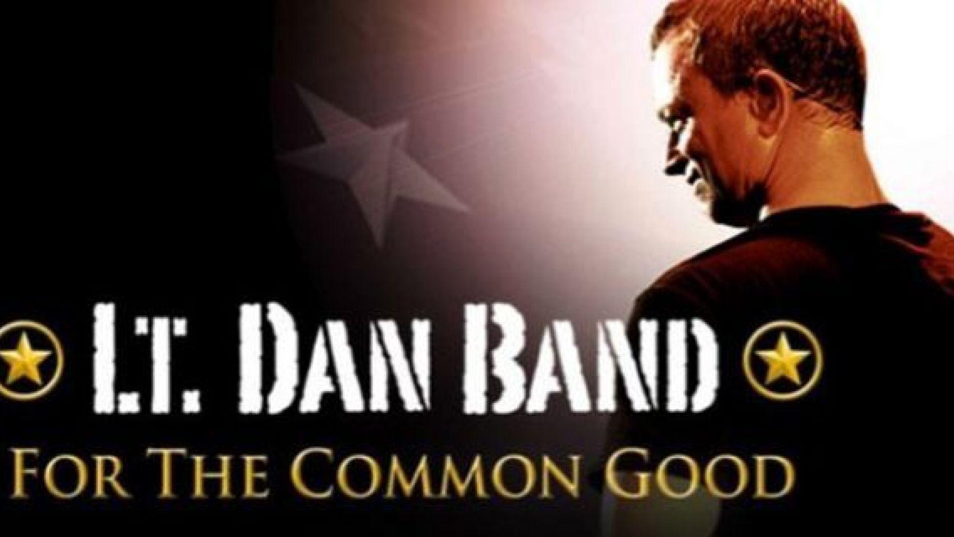 Backdrop for Lt. Dan Band: For the Common Good