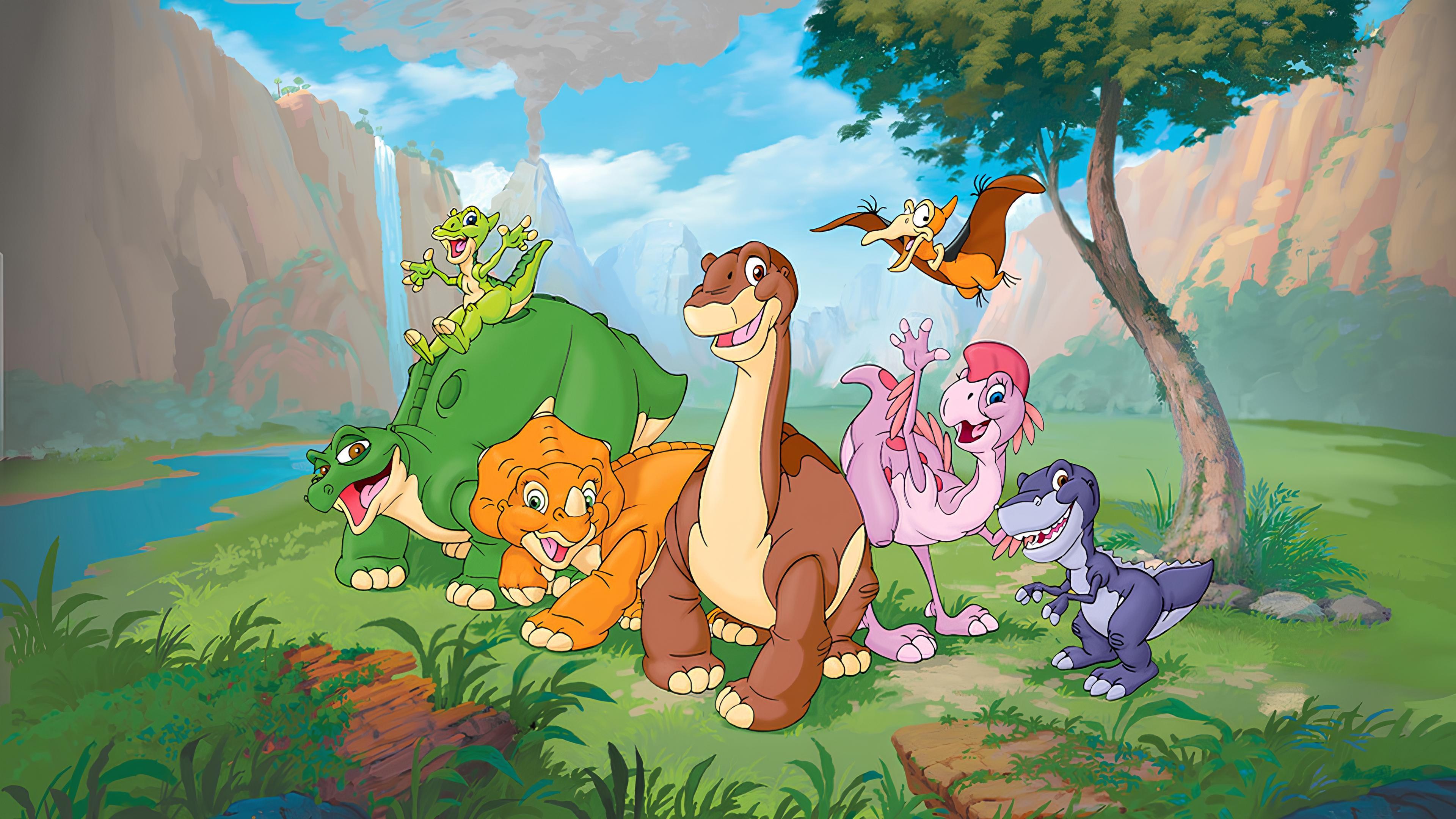 Backdrop for The Land Before Time XII: The Great Day of the Flyers