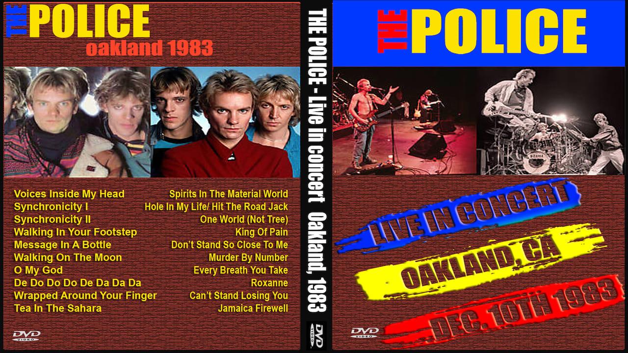 Backdrop for The Police - Live In Oakland