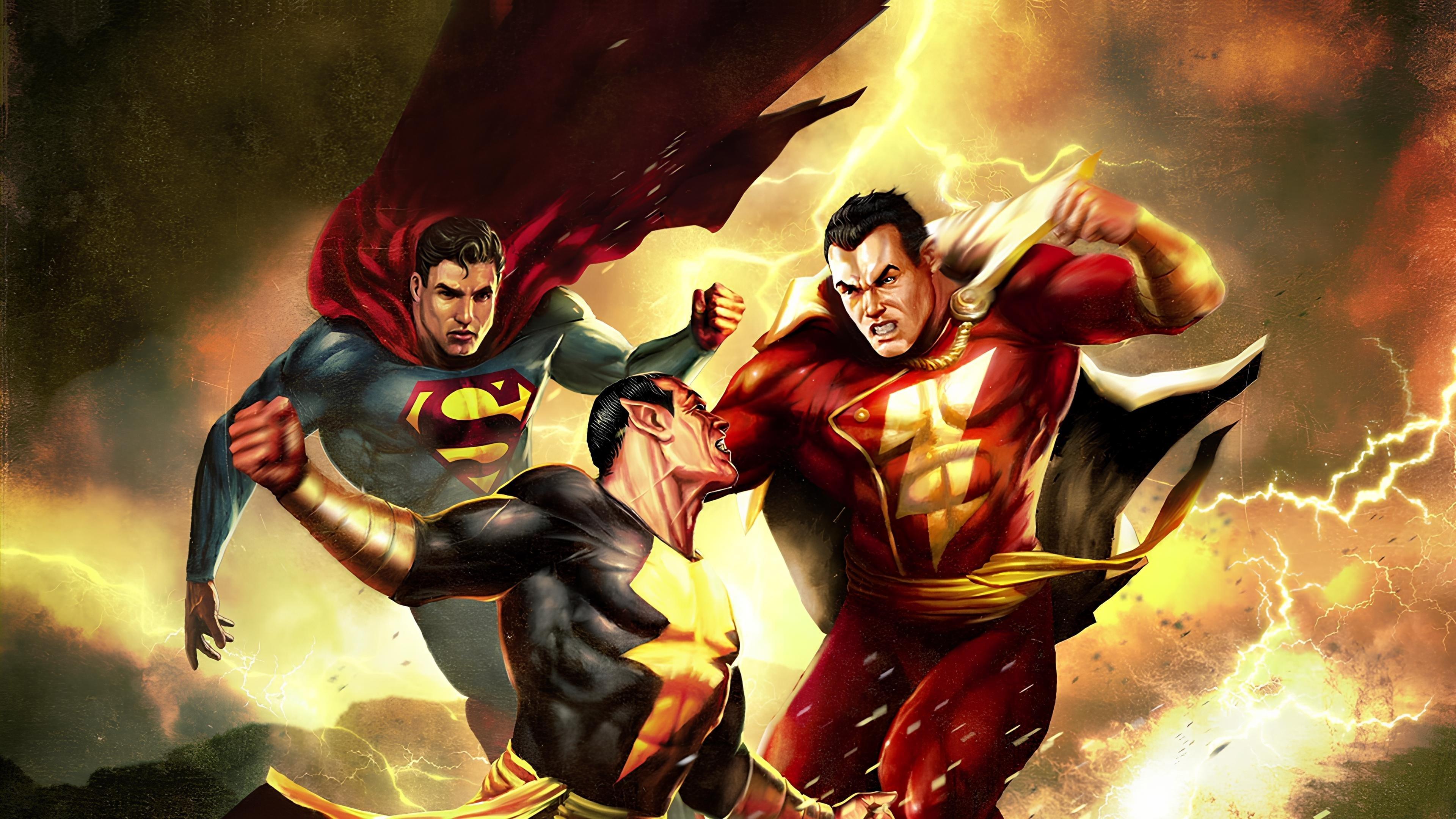 Backdrop for Superman/Shazam!: The Return of Black Adam