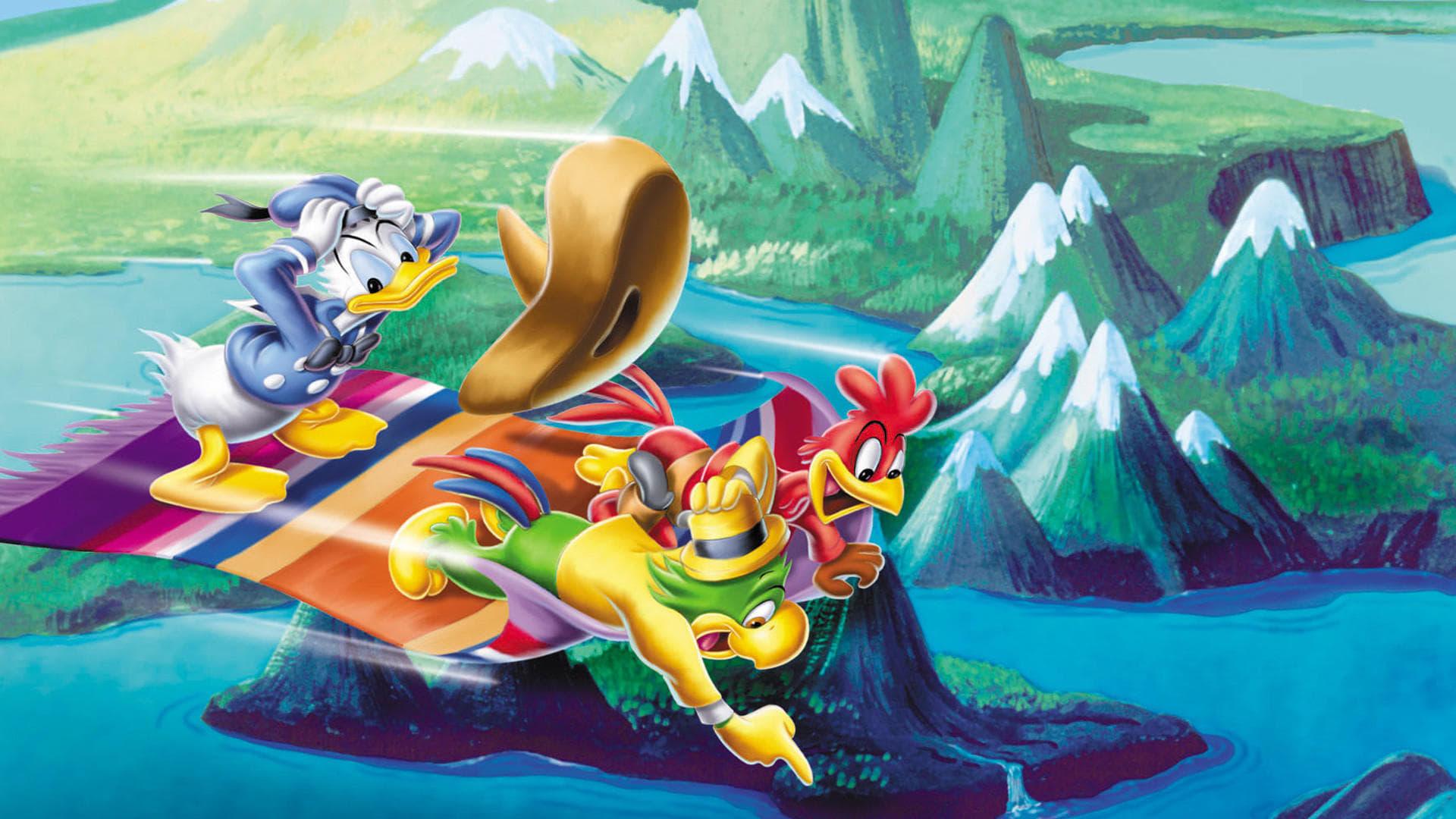 Backdrop for The Three Caballeros