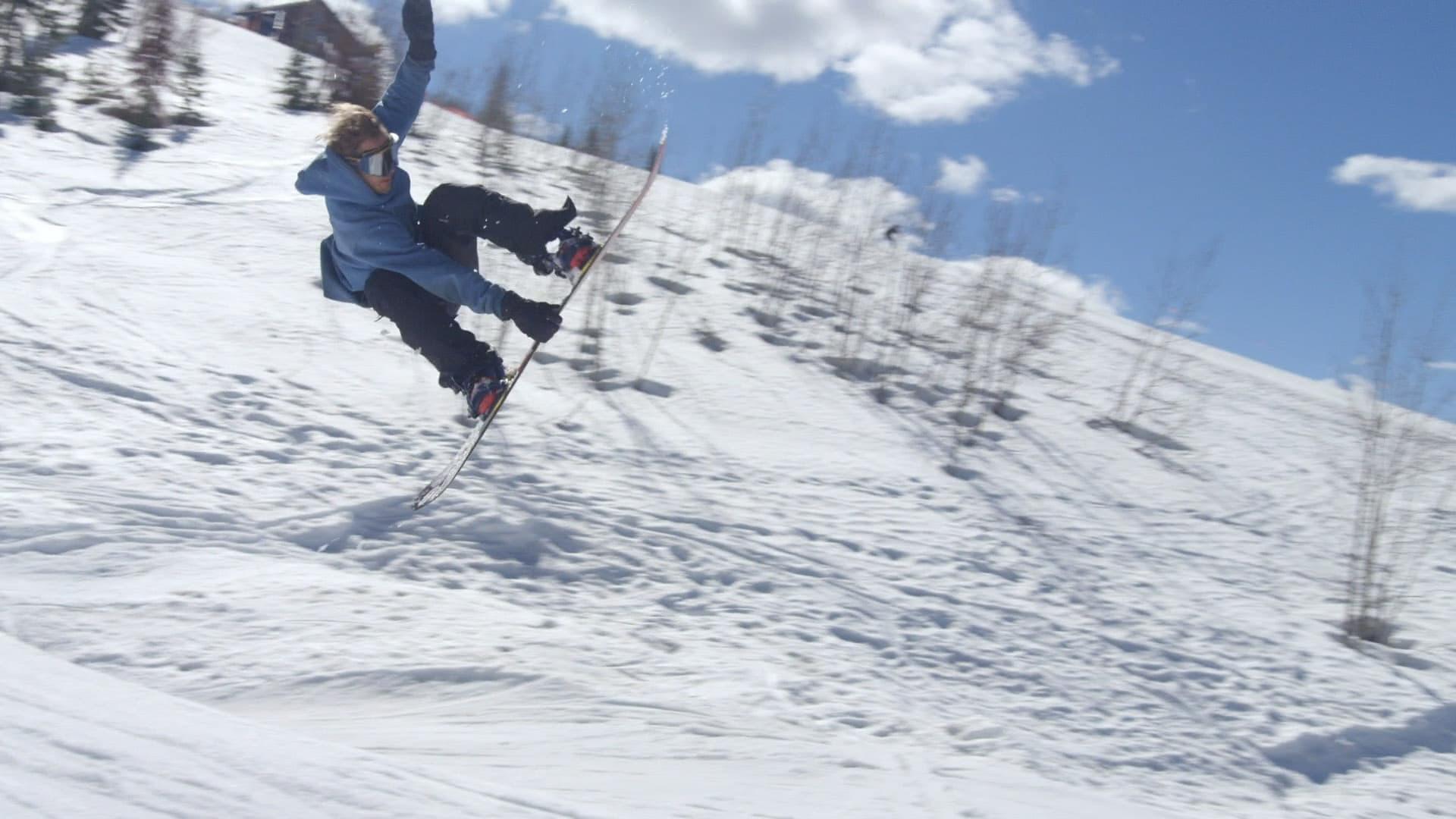 Backdrop for Warren Miller's Line of Descent