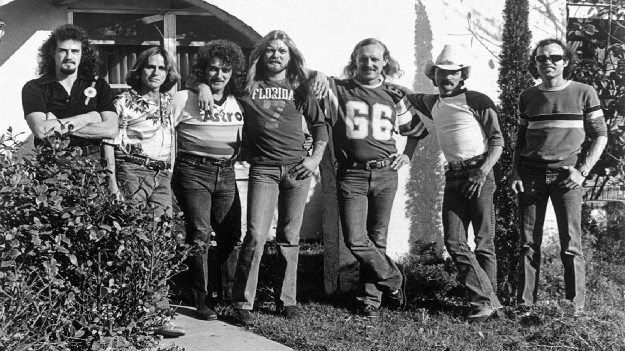 Backdrop for The Allman Brothers Band Live At University Of Florida Bandshell 1982