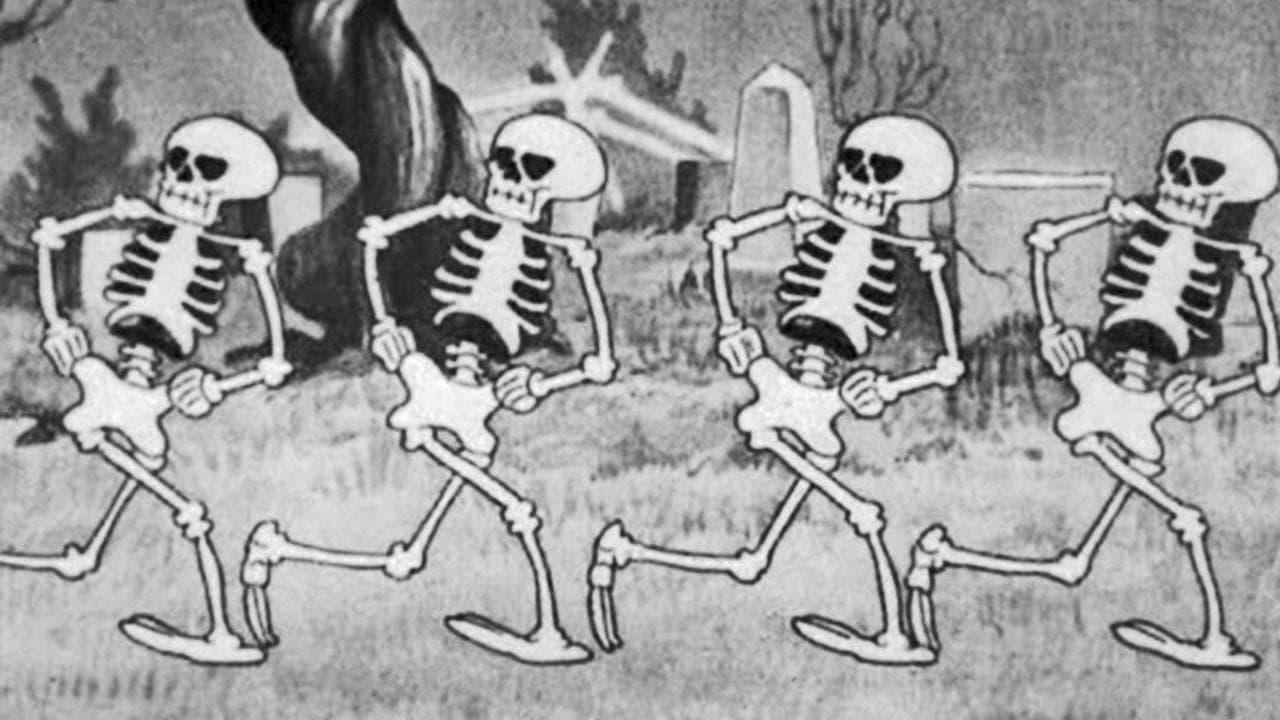 Backdrop for The Skeleton Dance