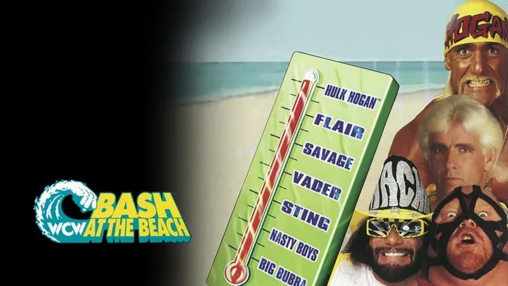 Backdrop for WCW Bash at the Beach 1995