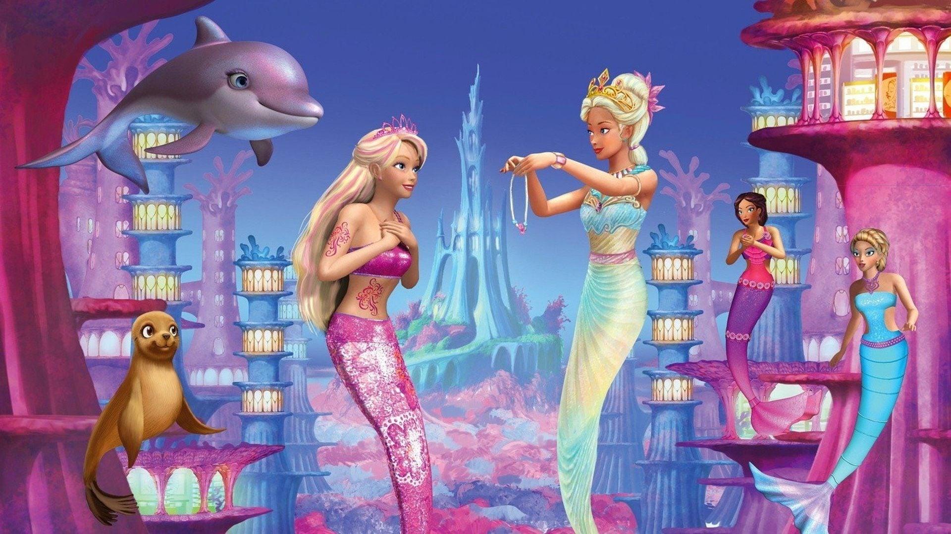 Backdrop for Barbie in A Mermaid Tale