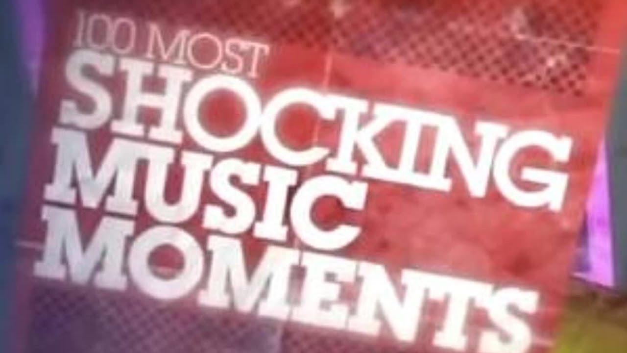 Backdrop for VH1's 100 Most Shocking Music Moments