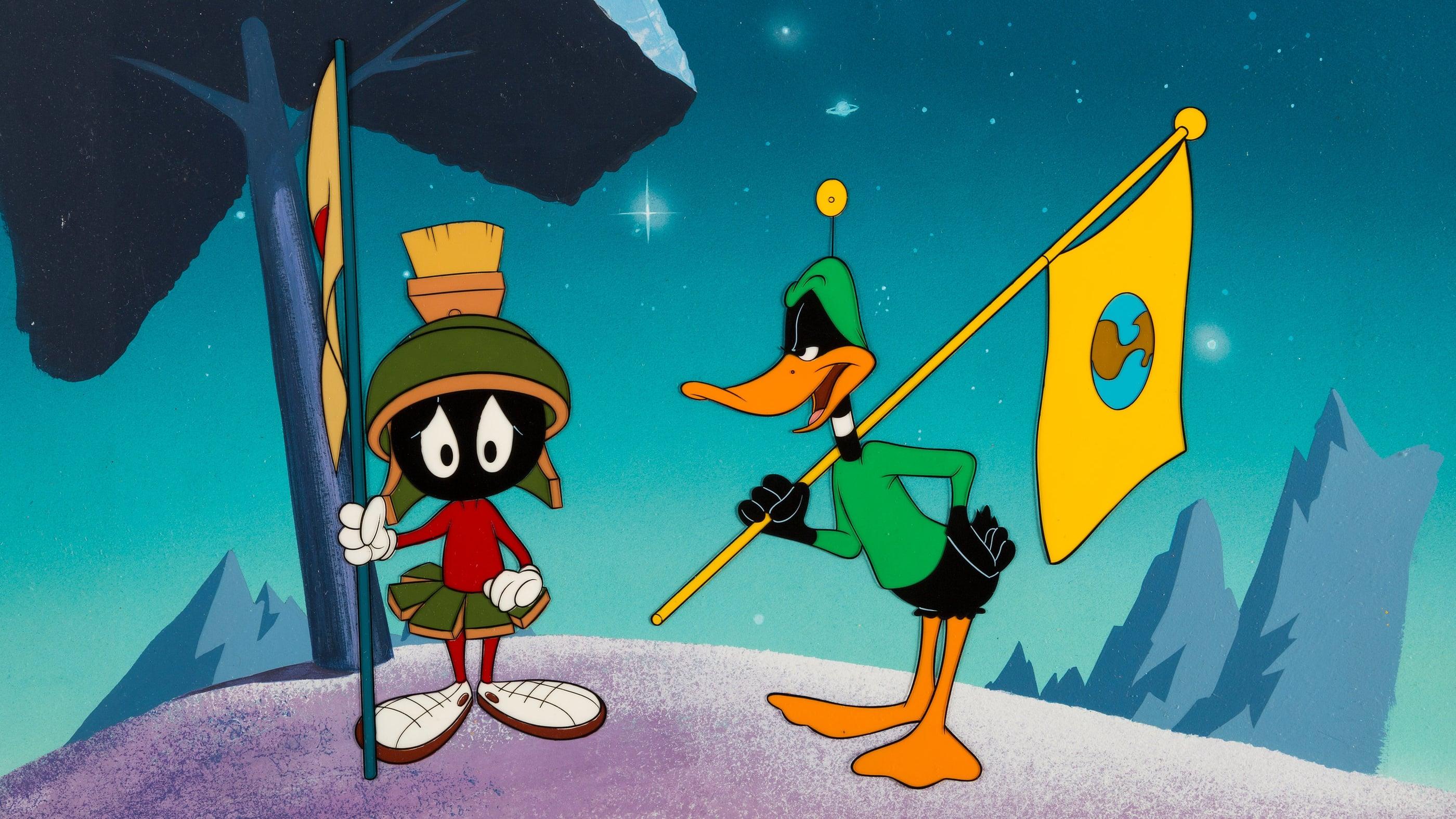 Backdrop for Duck Dodgers in the 24½th Century