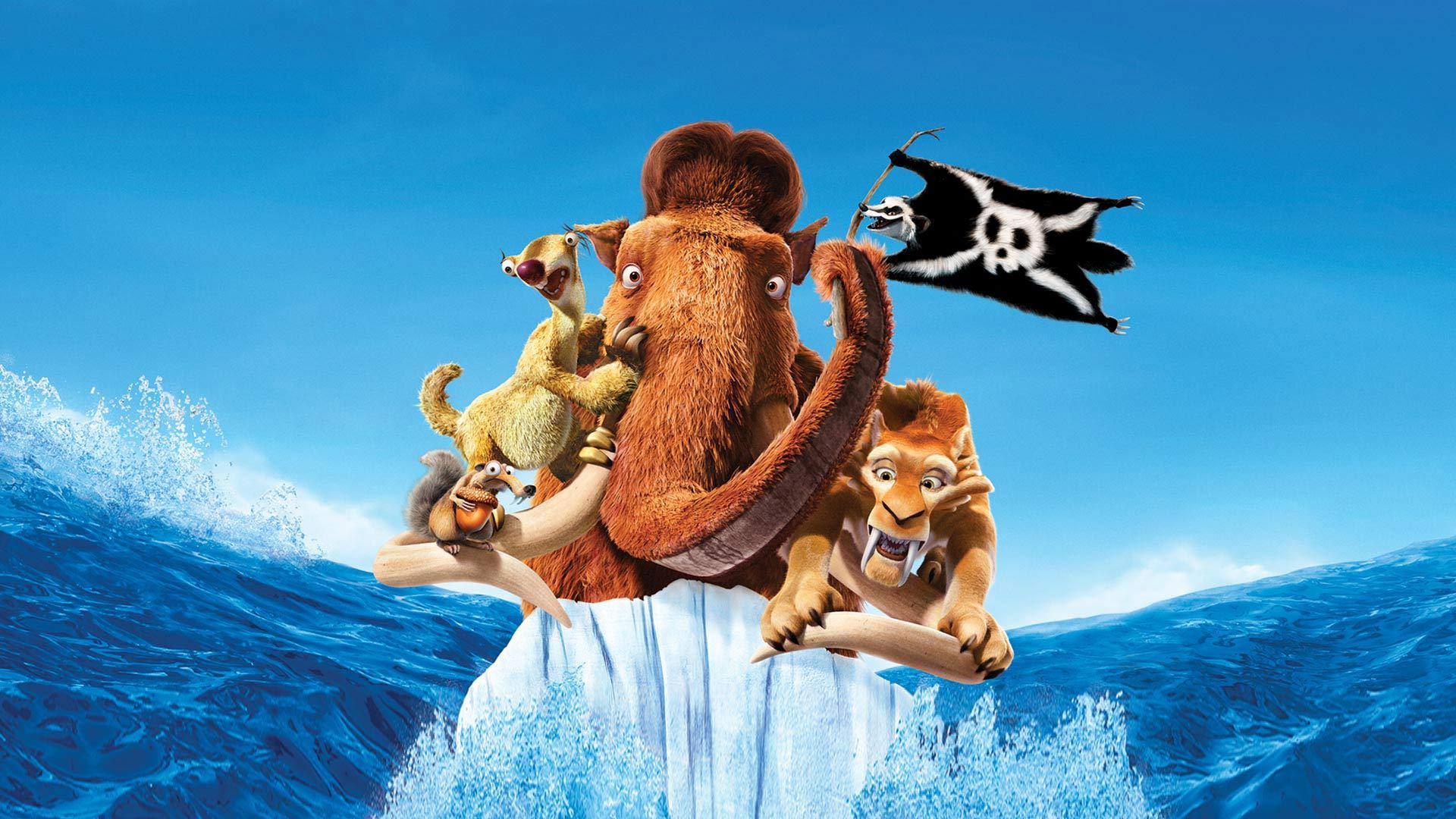 Backdrop for Ice Age: Continental Drift