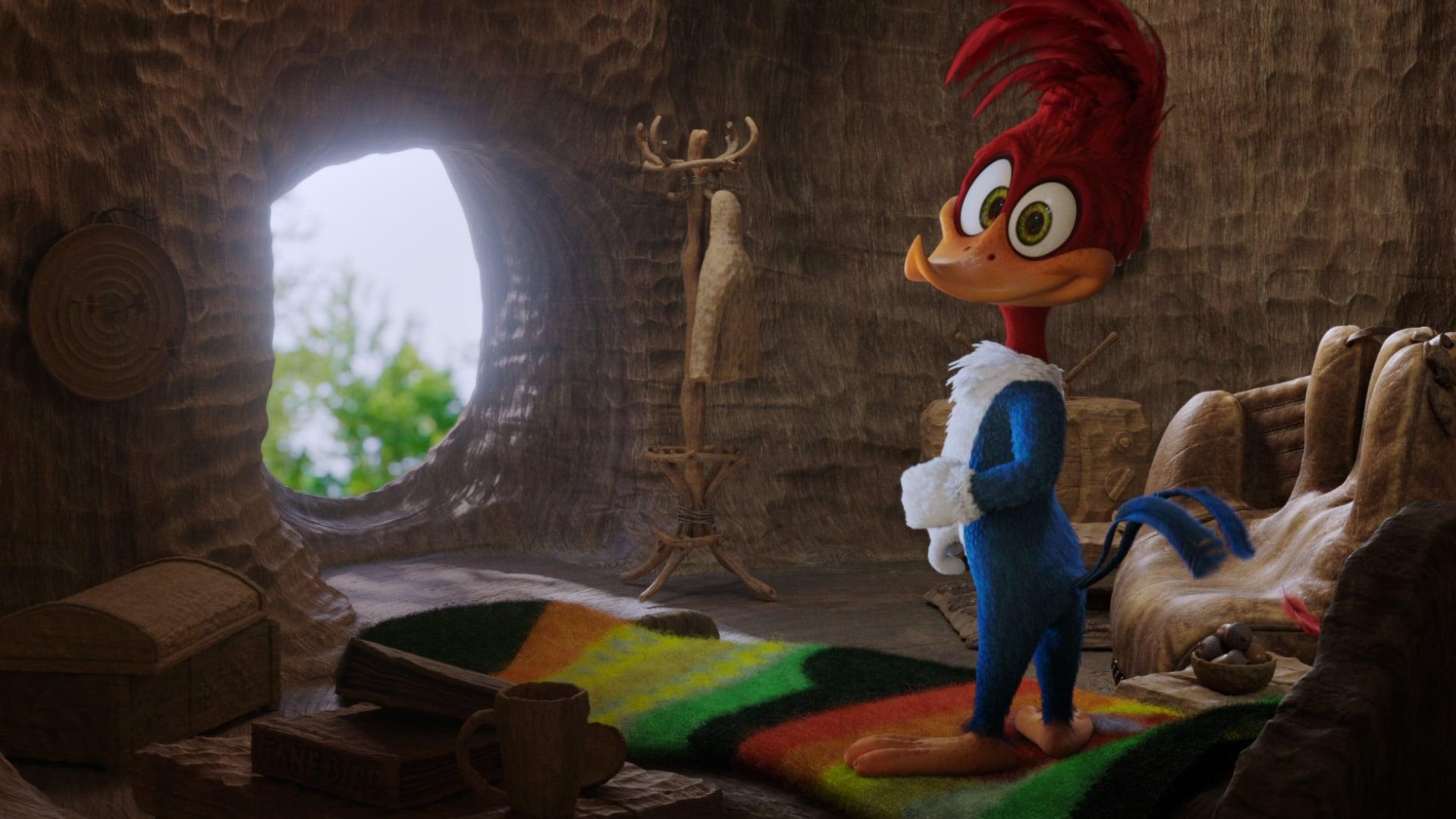 Backdrop for Woody Woodpecker