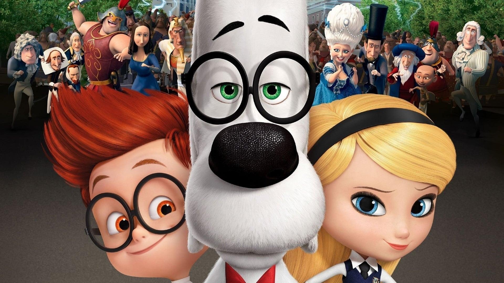 Backdrop for Mr. Peabody & Sherman