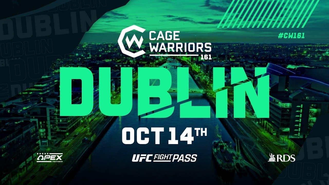 Backdrop for Cage Warriors 161: Dublin