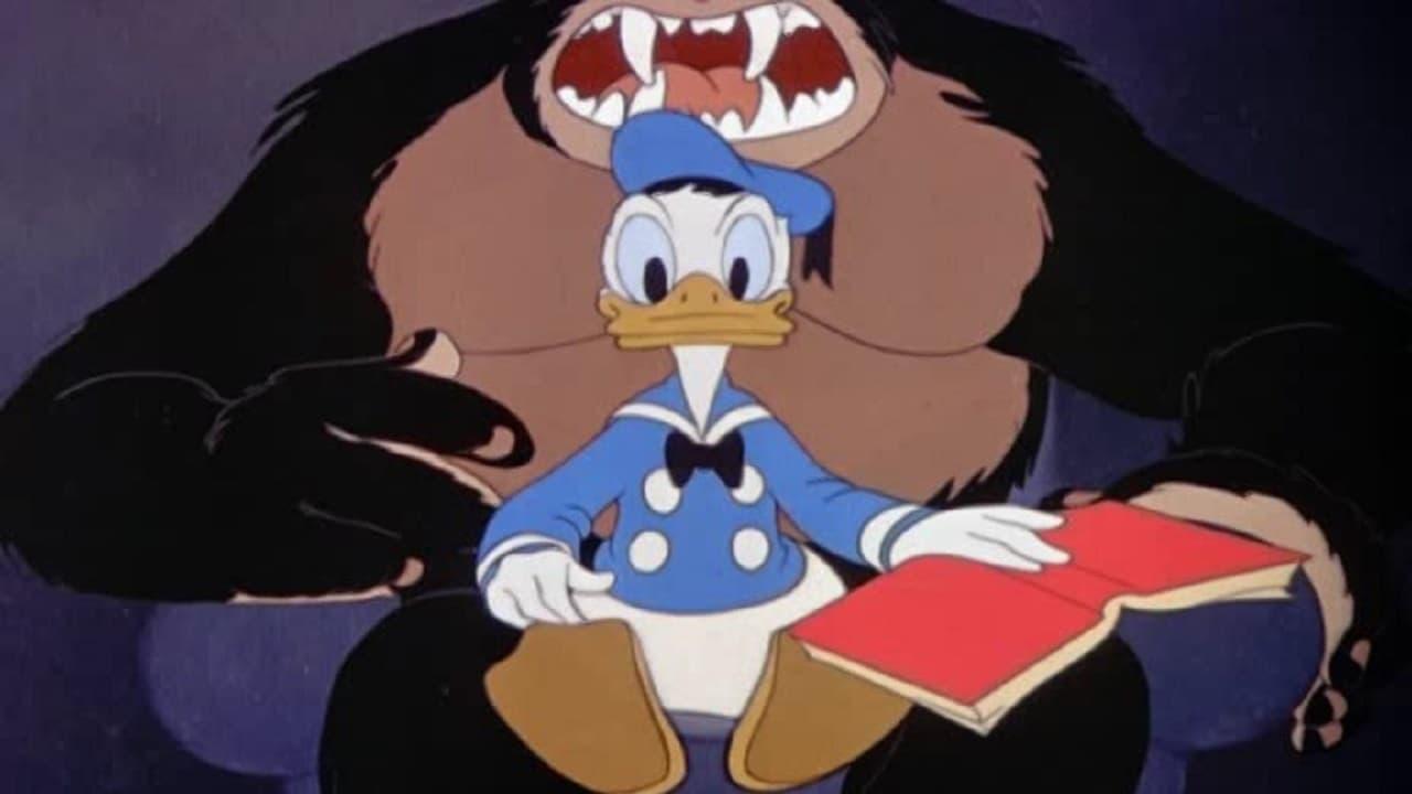 Backdrop for Donald Duck and the Gorilla