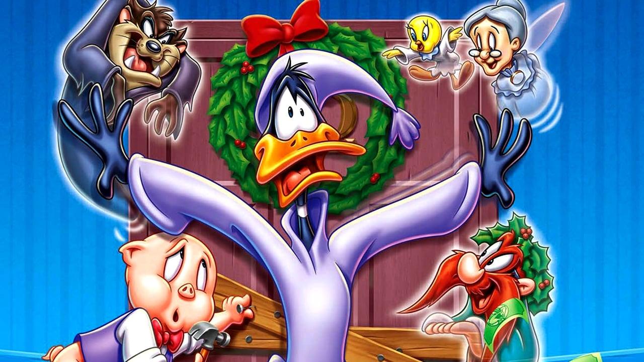 Backdrop for Bah, Humduck!: A Looney Tunes Christmas