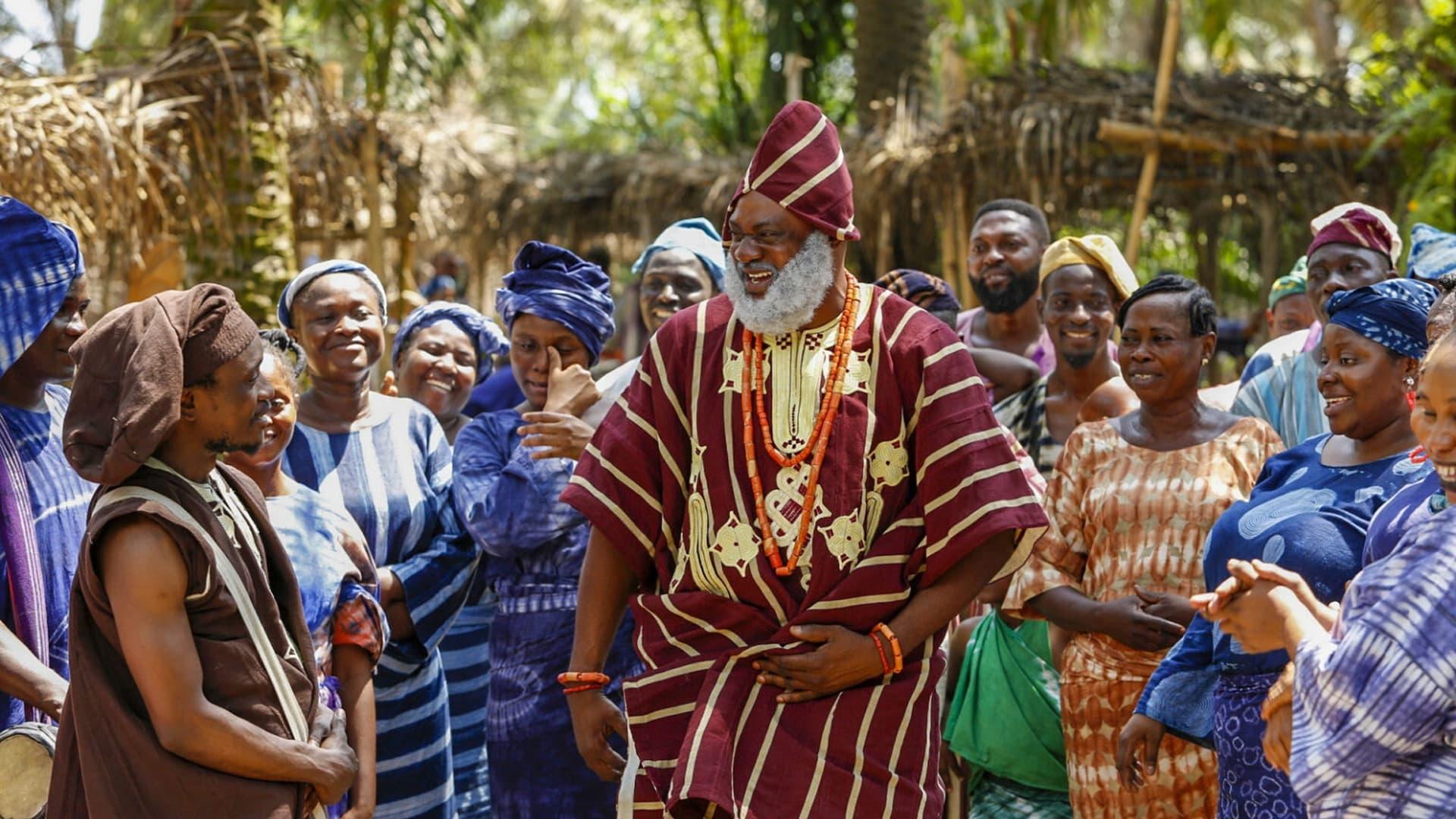 Backdrop for Elesin Oba: The King's Horseman