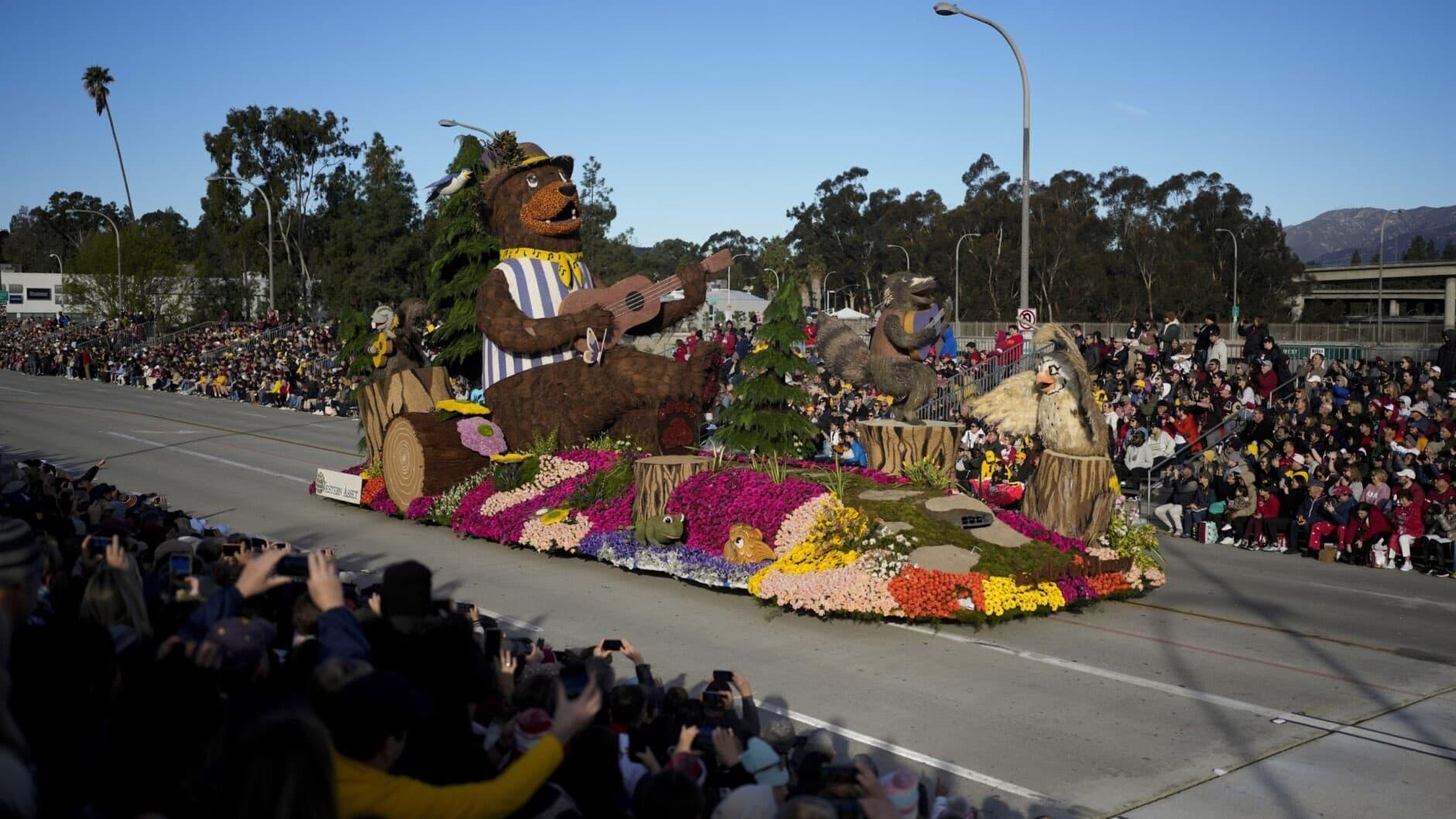 Backdrop for Rose Parade 2024