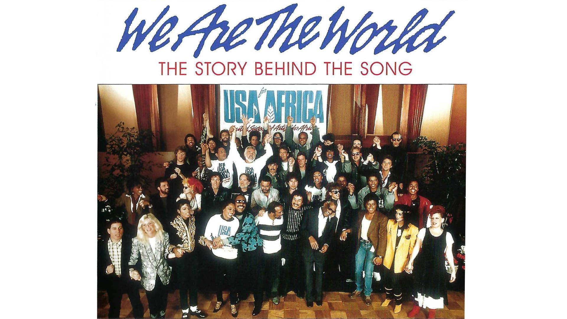 Backdrop for We Are the World: The Story Behind the Song