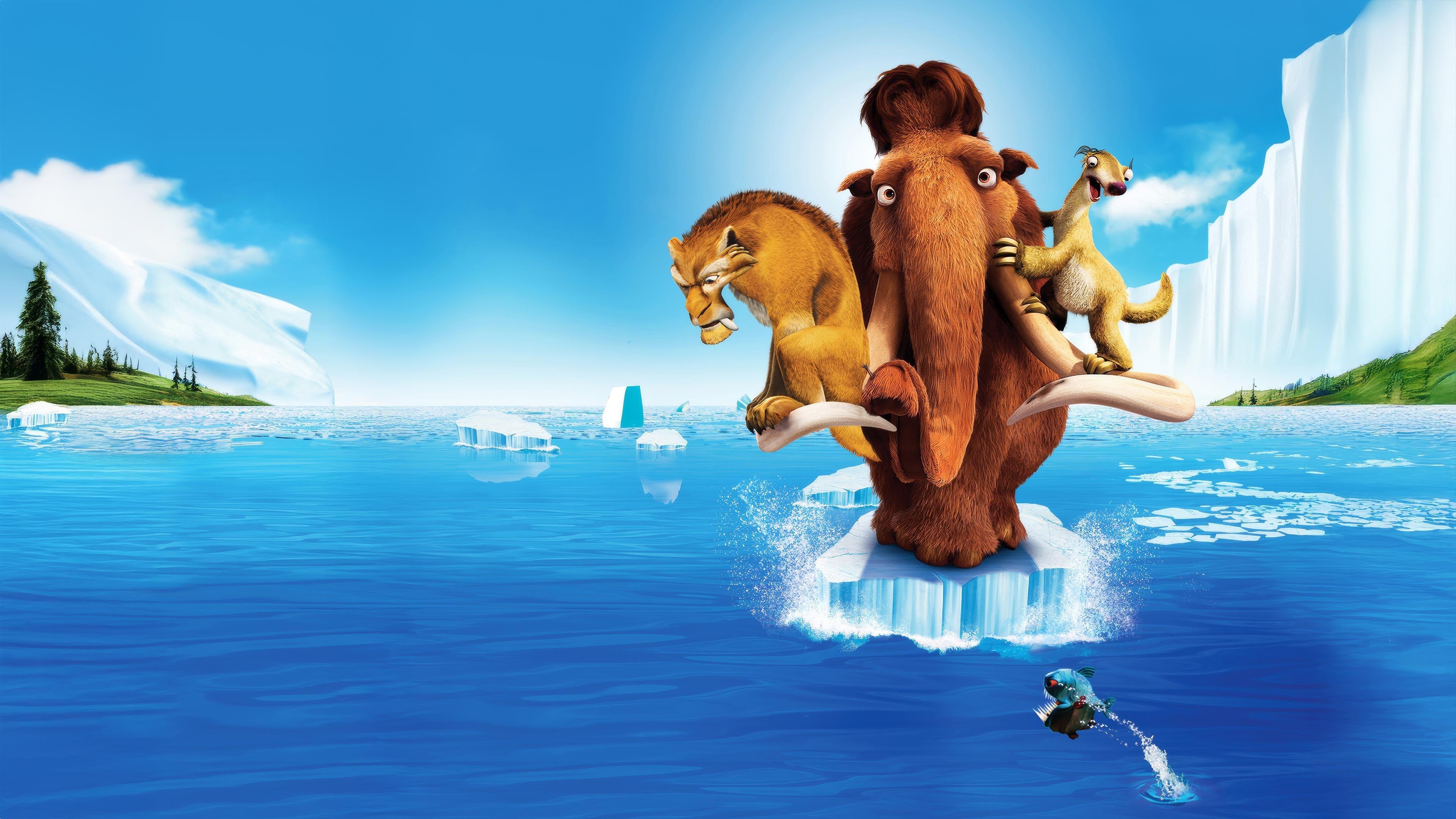 Backdrop for Ice Age: The Meltdown