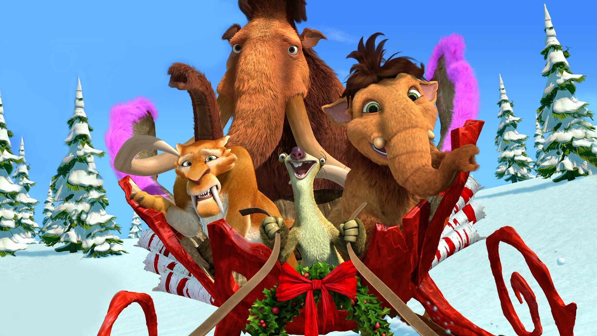 Backdrop for Ice Age: A Mammoth Christmas