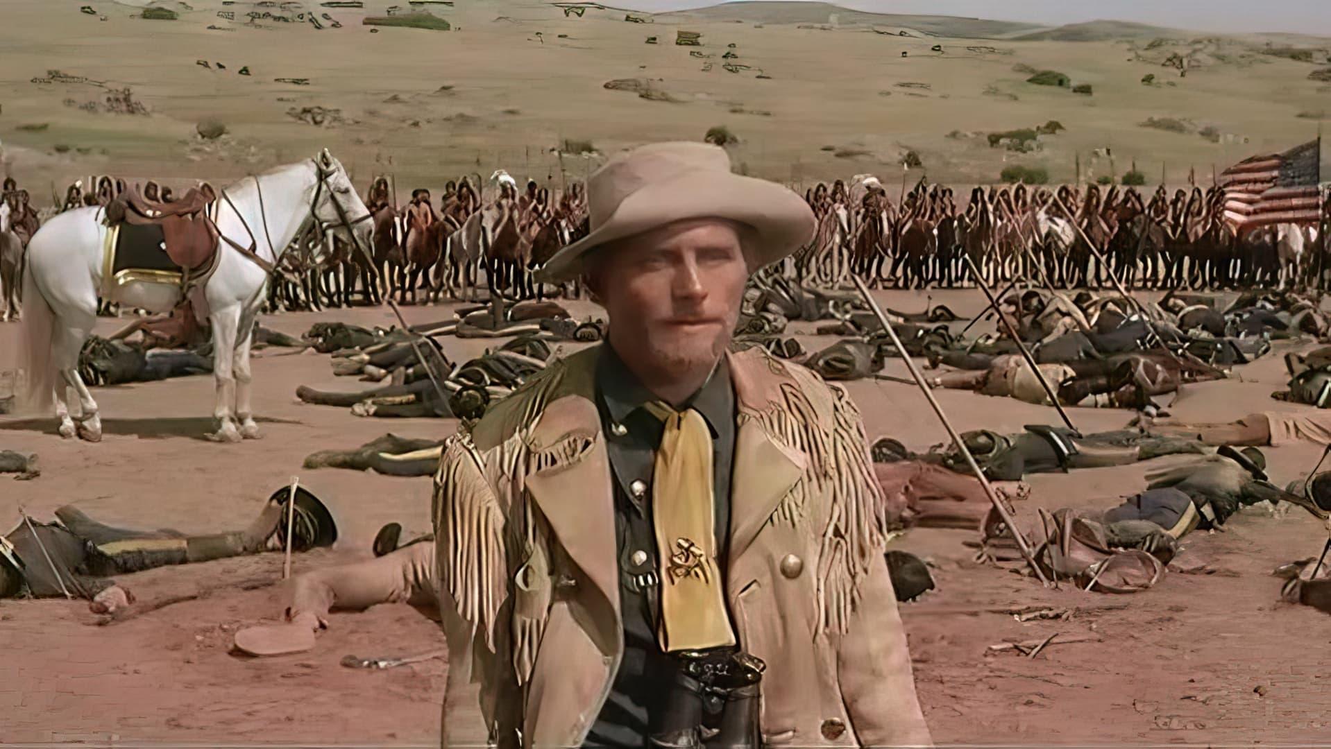 Backdrop for Custer of the West