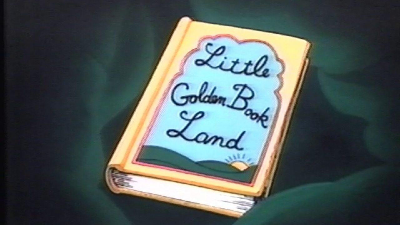 Backdrop for Little Golden Book Land