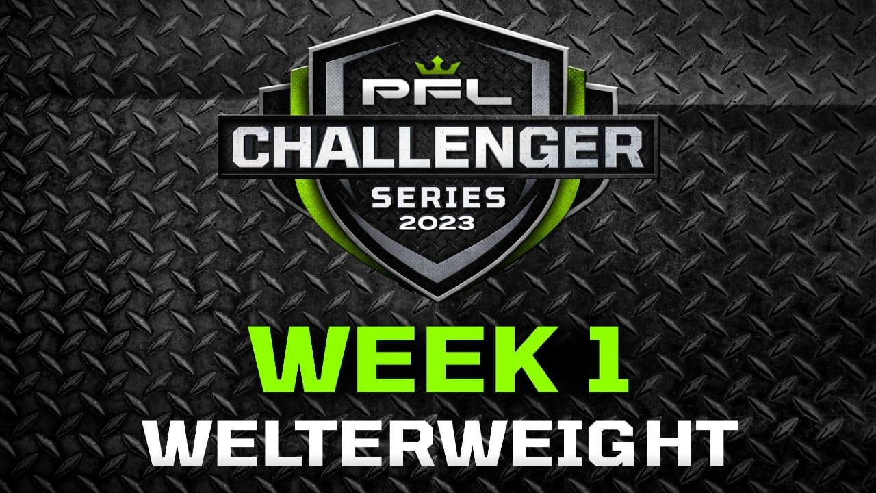 Backdrop for PFL 2023 Challenger Series: Week 1/Welterweights - Barbosa vs. Babulaidze