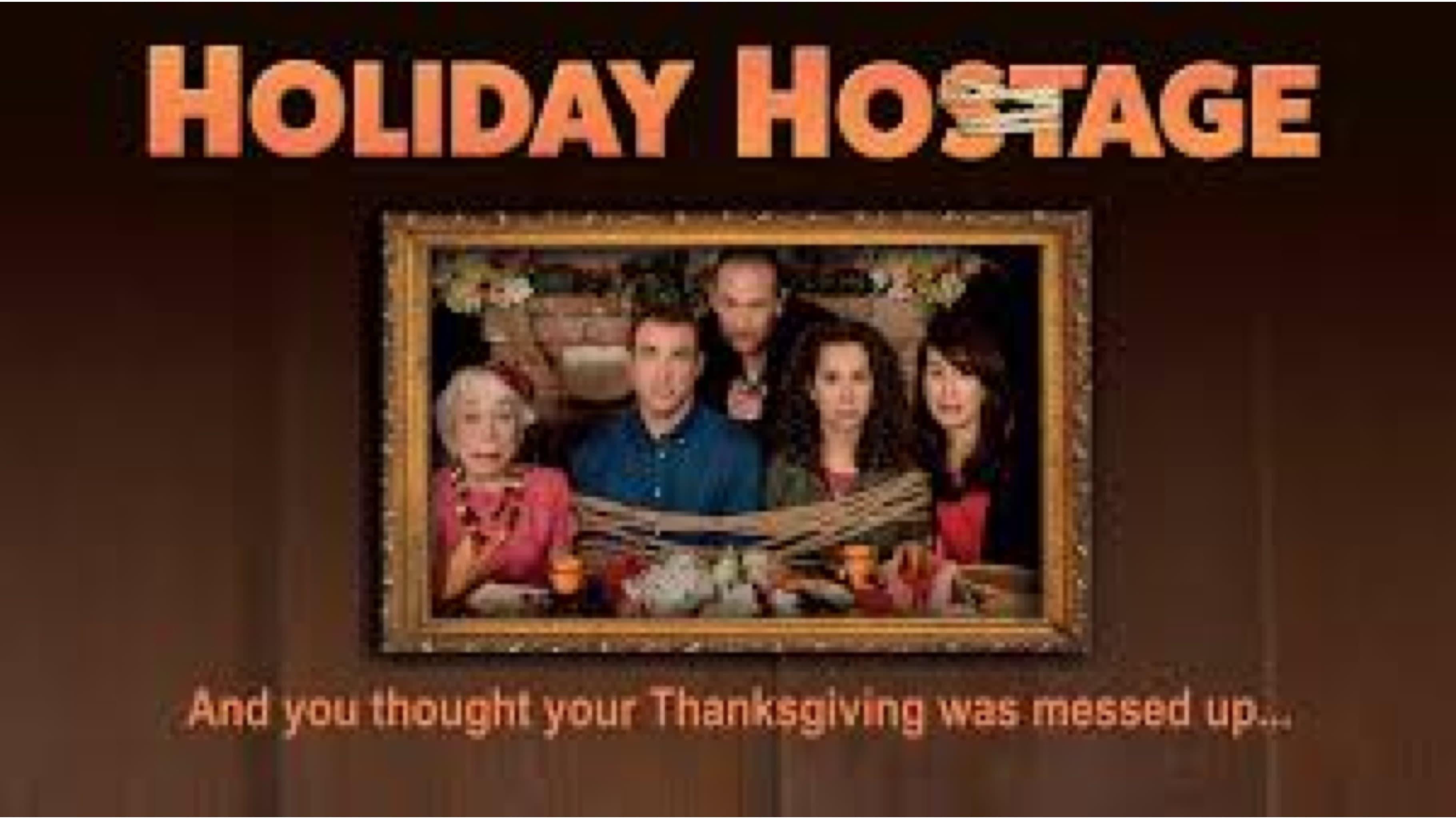 Backdrop for Holiday Hostage