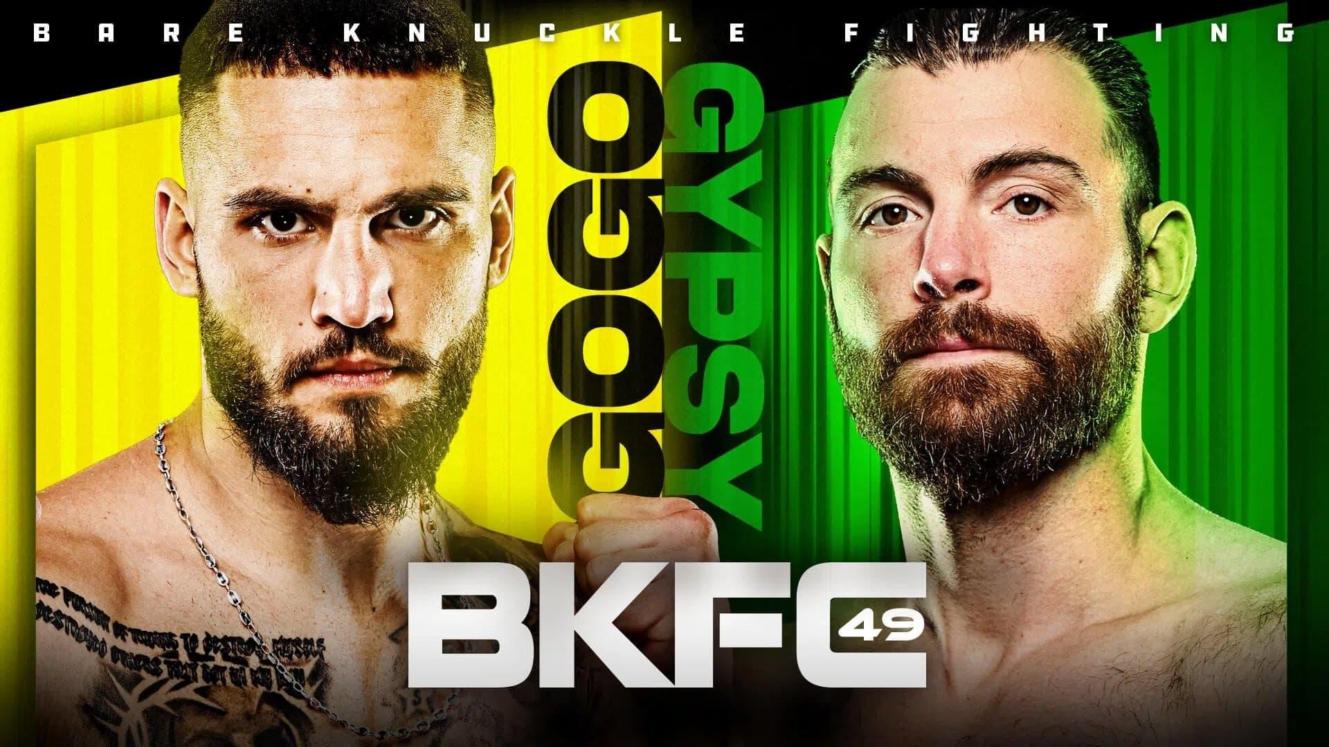 Backdrop for BKFC 49: Slaveski vs. Lindsey