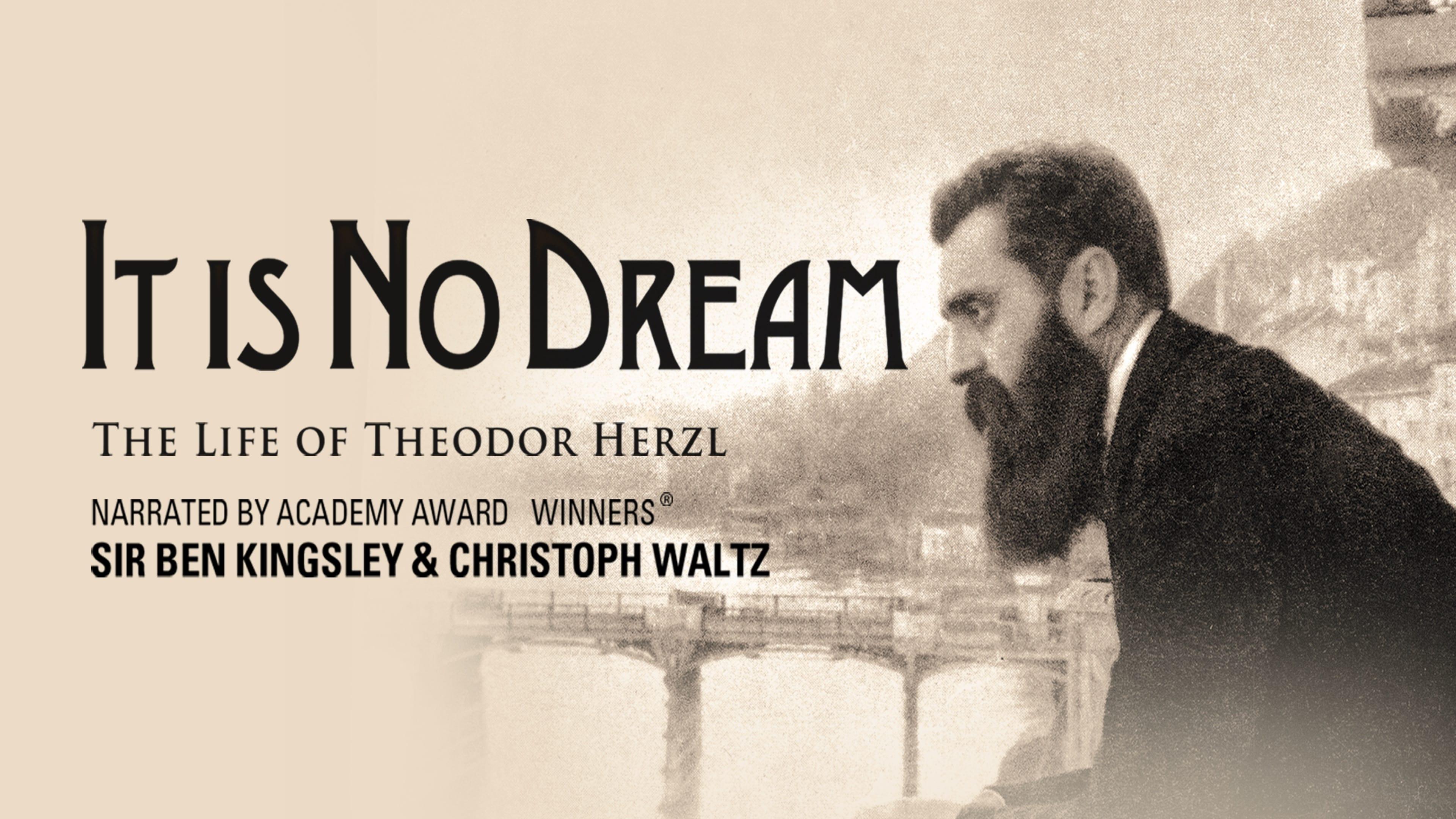 Backdrop for It Is No Dream: The Life Of Theodor Herzl