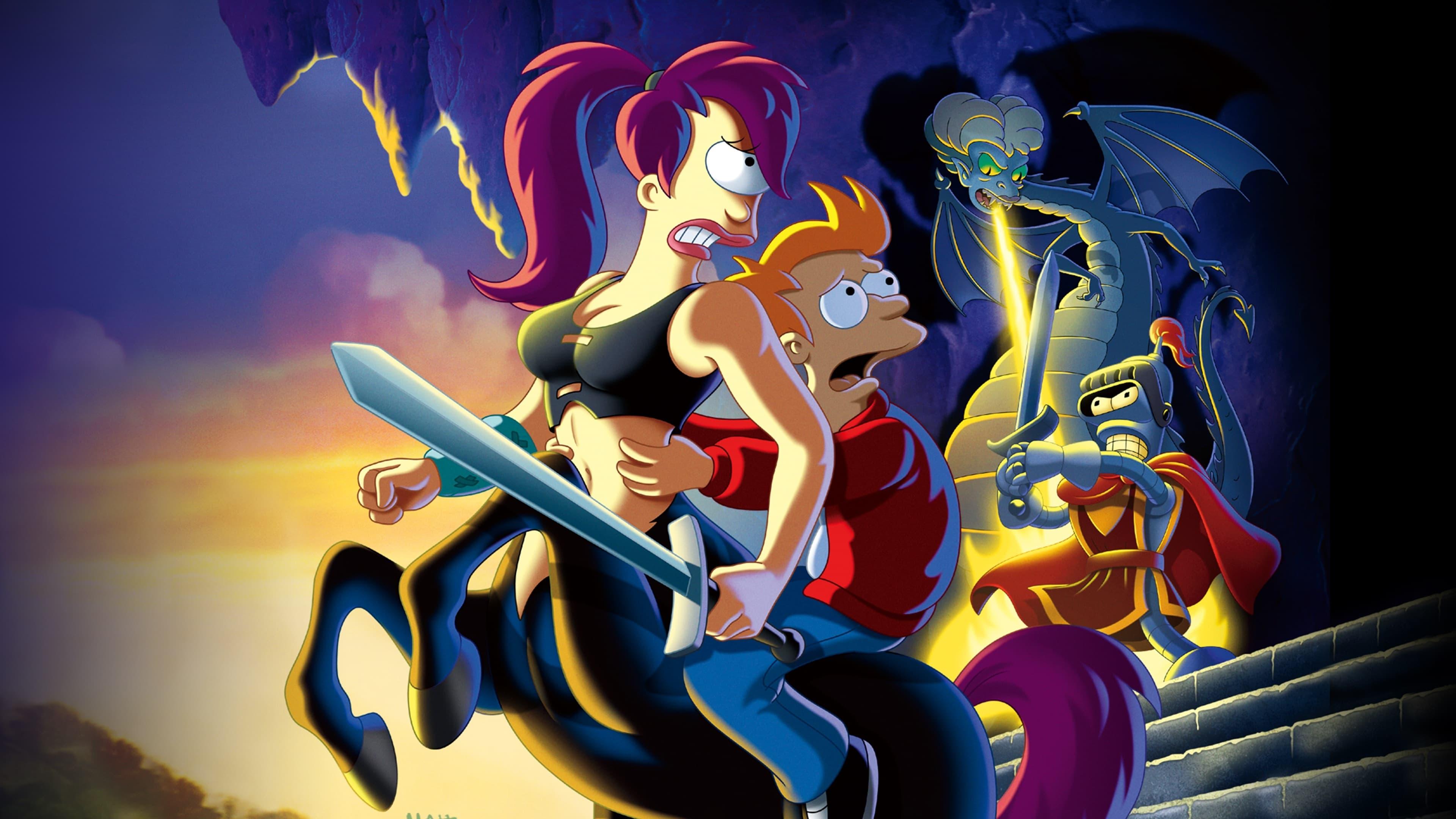 Backdrop for Futurama: Bender's Game