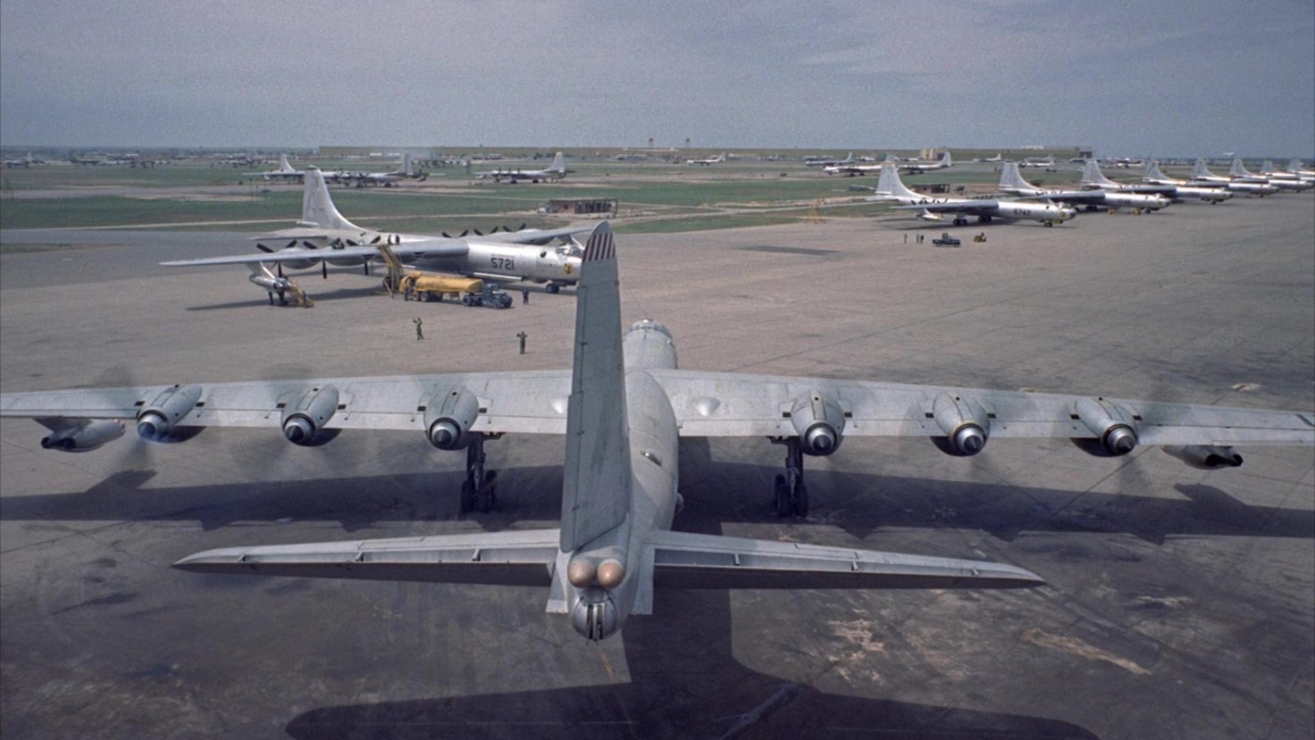 Backdrop for Strategic Air Command