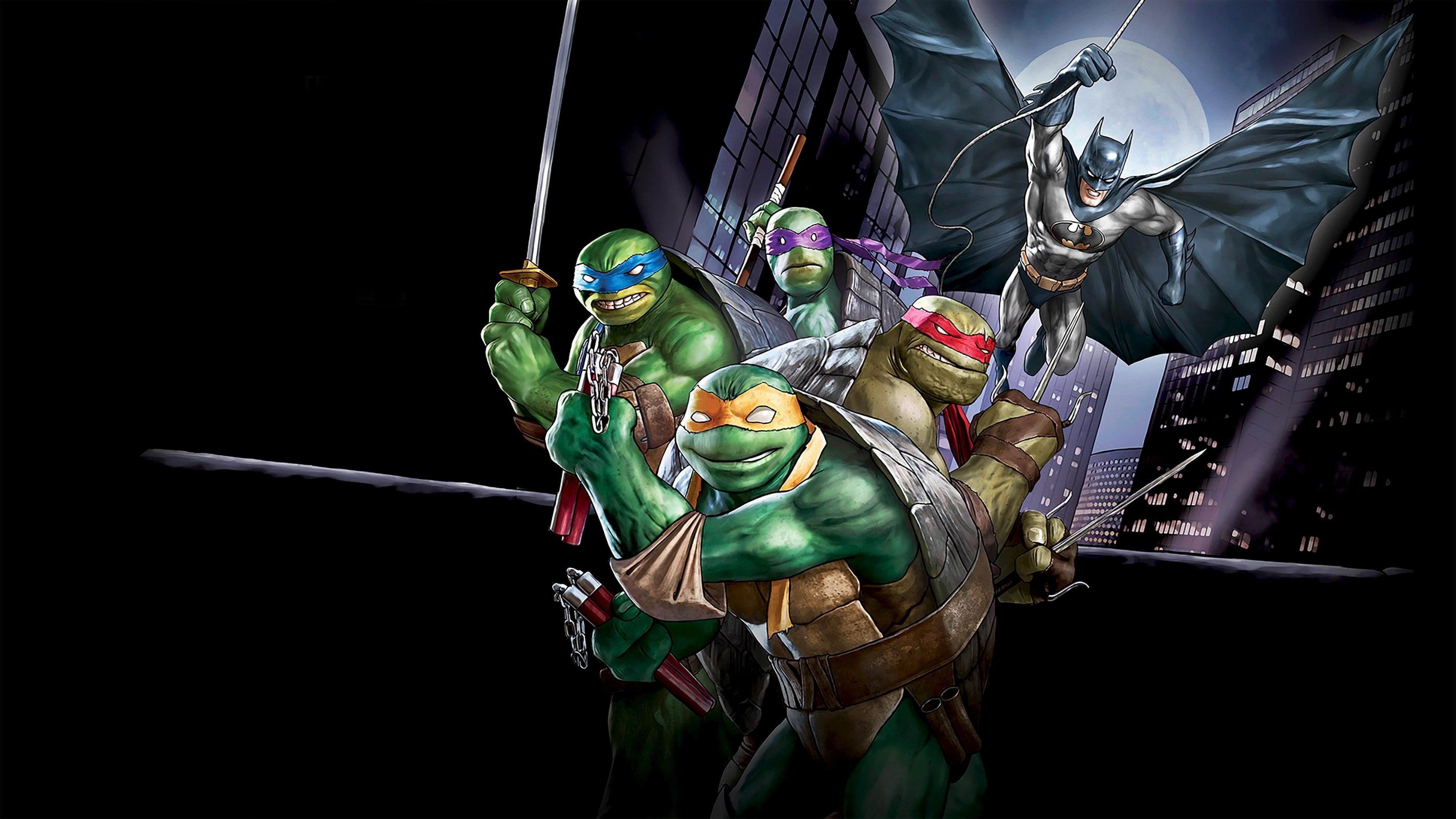 Backdrop for Batman vs Teenage Mutant Ninja Turtles