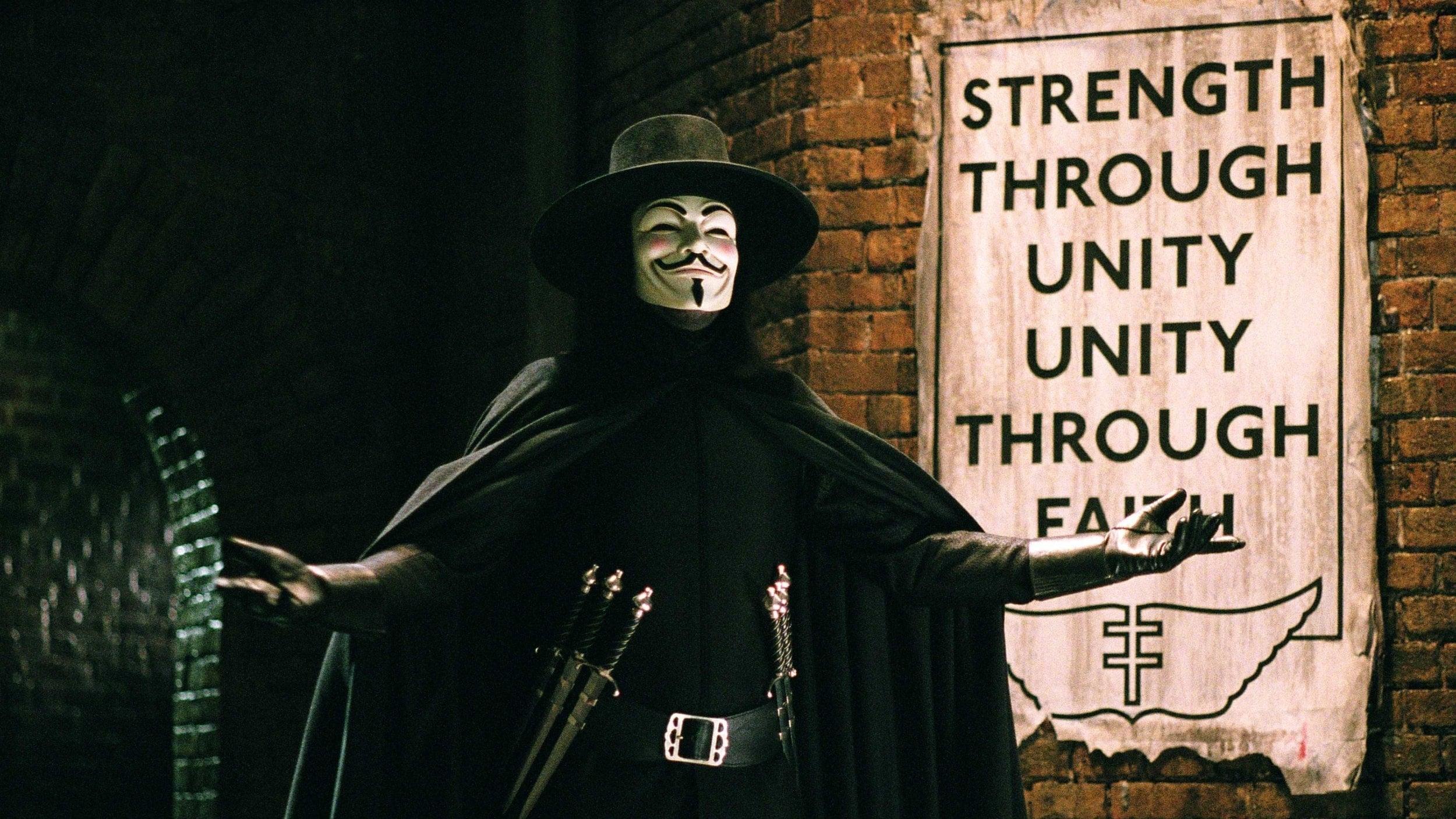 Backdrop for V for Vendetta