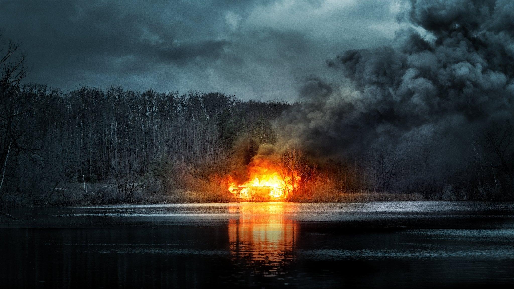 Backdrop for Shimmer Lake