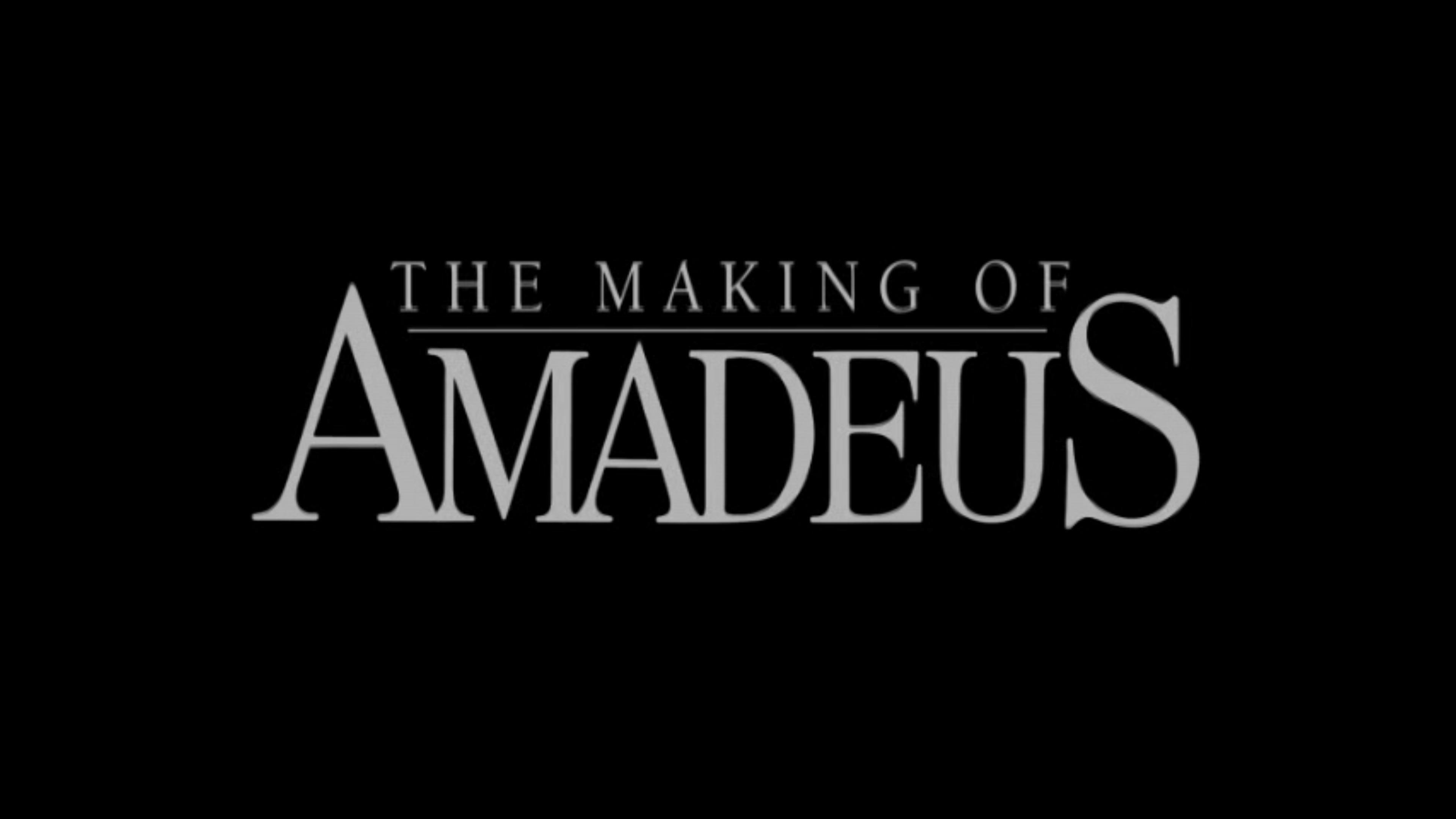 Backdrop for The Making of 'Amadeus'