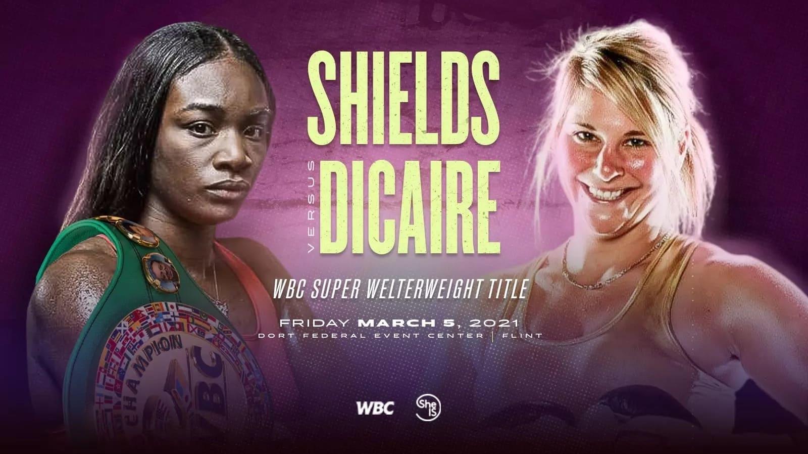 Backdrop for Claressa Shields vs. Marie-Eve Dicaire